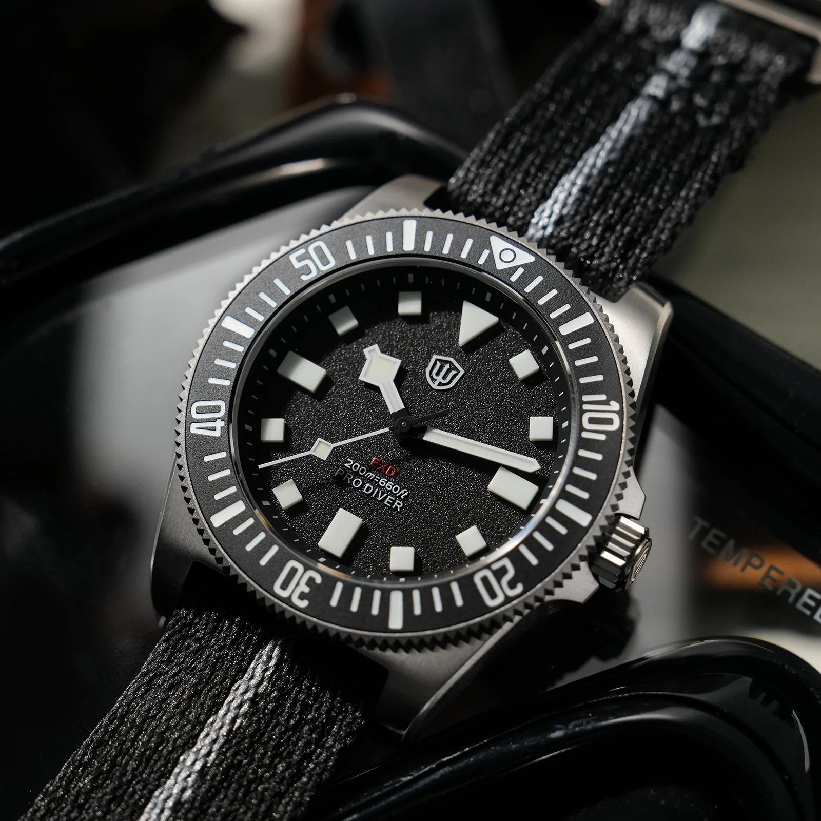Watchdives 40mm EXD Titanium Diver Watch - Image 7