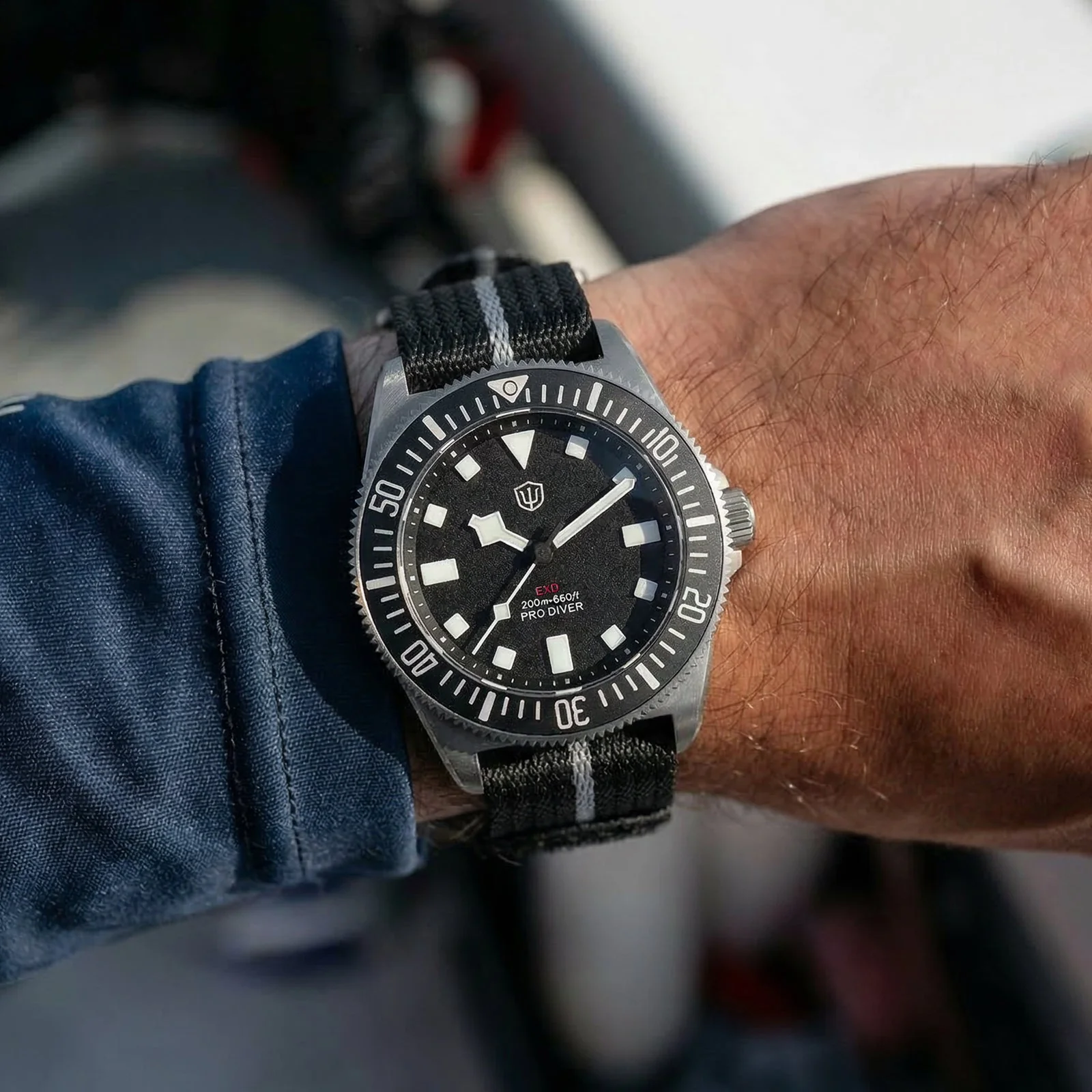 Watchdives 40mm EXD Titanium Diver Watch - Image 9