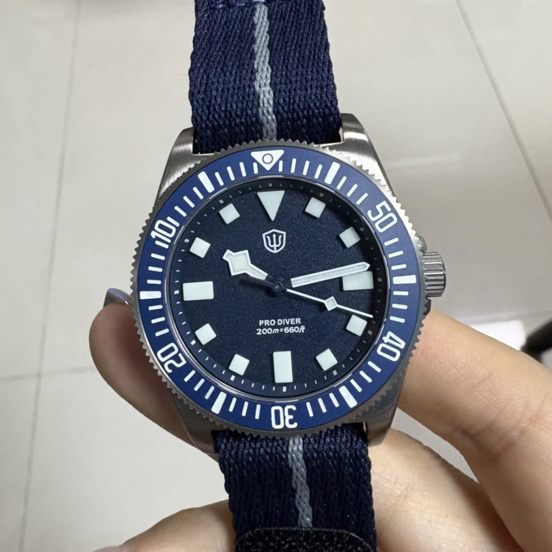 Watchdives 38mm EXD Titanium Diver Watch - Image 4