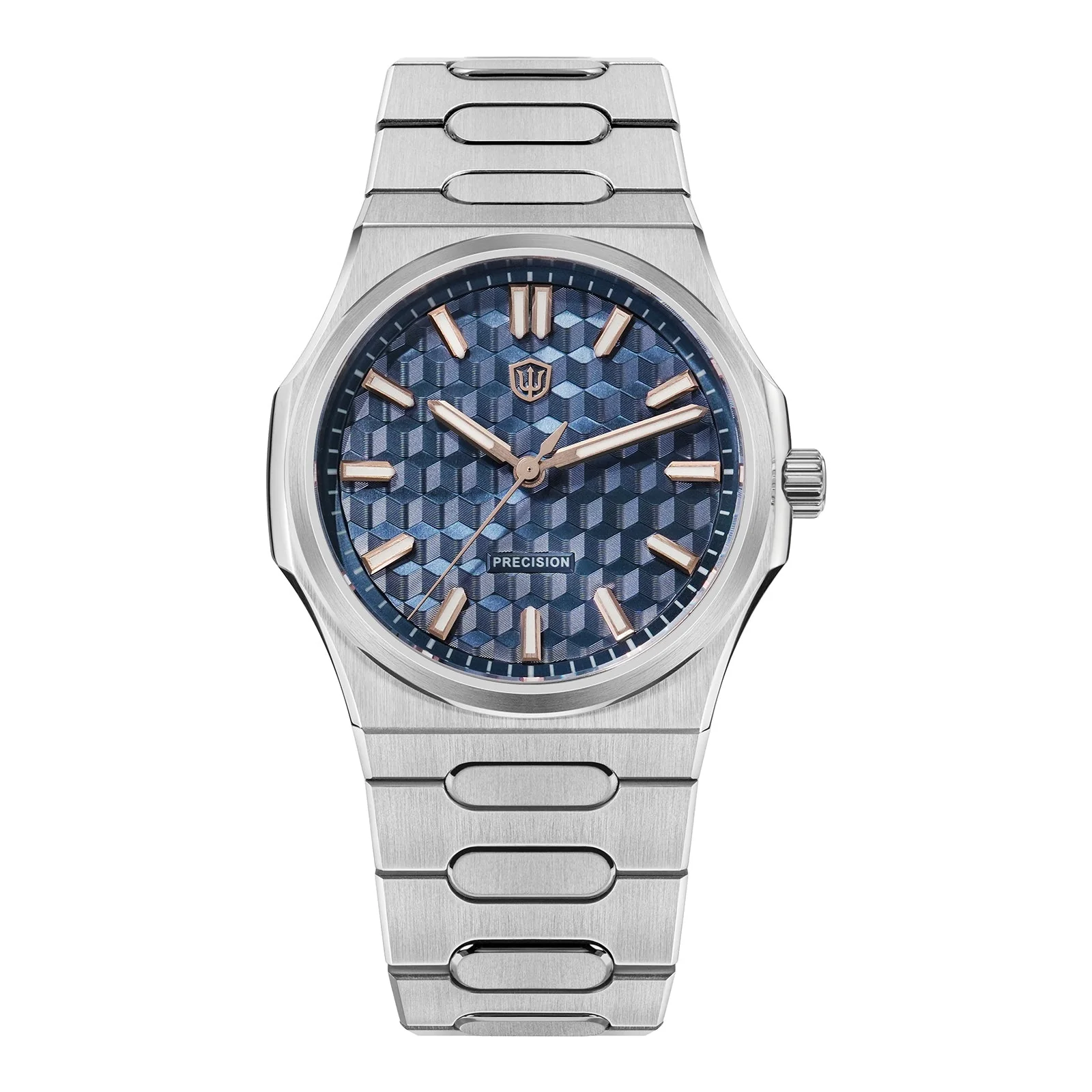 Watchdives Premier WD0016B Square-Block Faceted Dial Original Design - Image 5