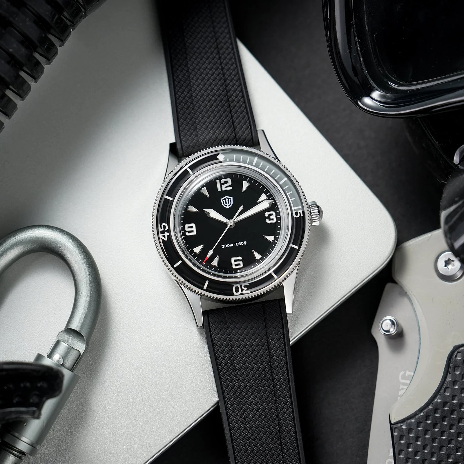 Watchdives WD50Q 50-Fathoms VH31 Dive Watch - Image 17