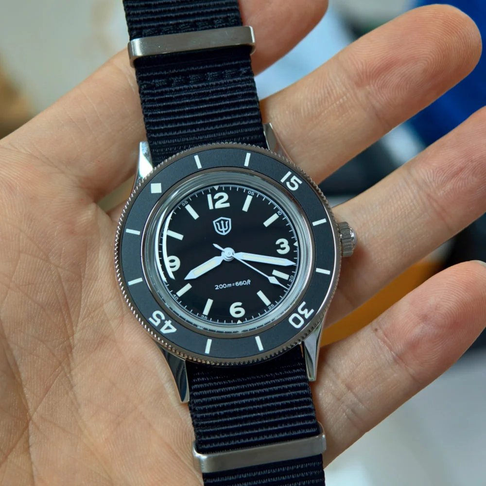 Watchdives WD50Q 50-Fathoms VH31 Dive Watch - Image 4