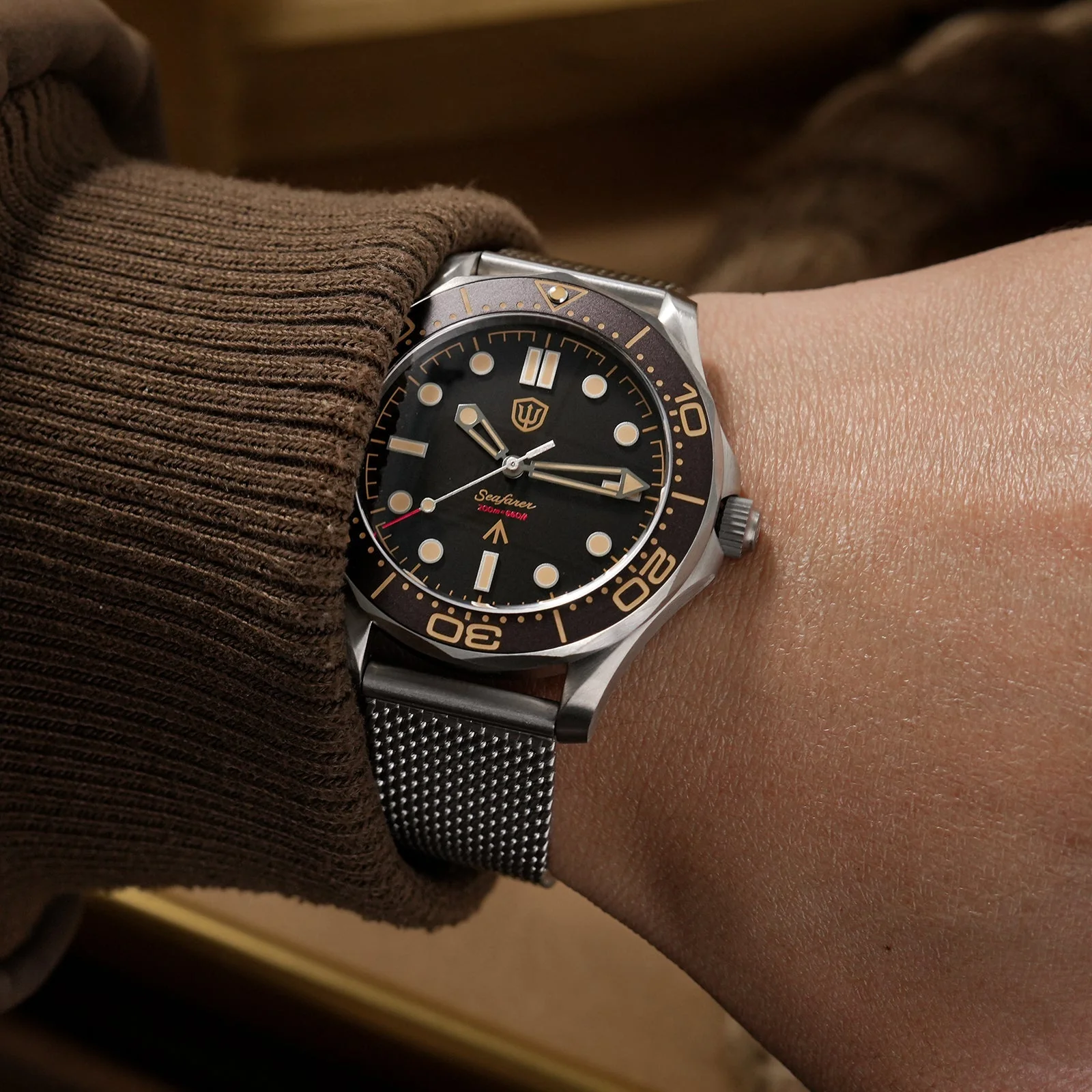 Seafarer WD007Q VH31 Titanium NTTD Dive Watch - Image 13