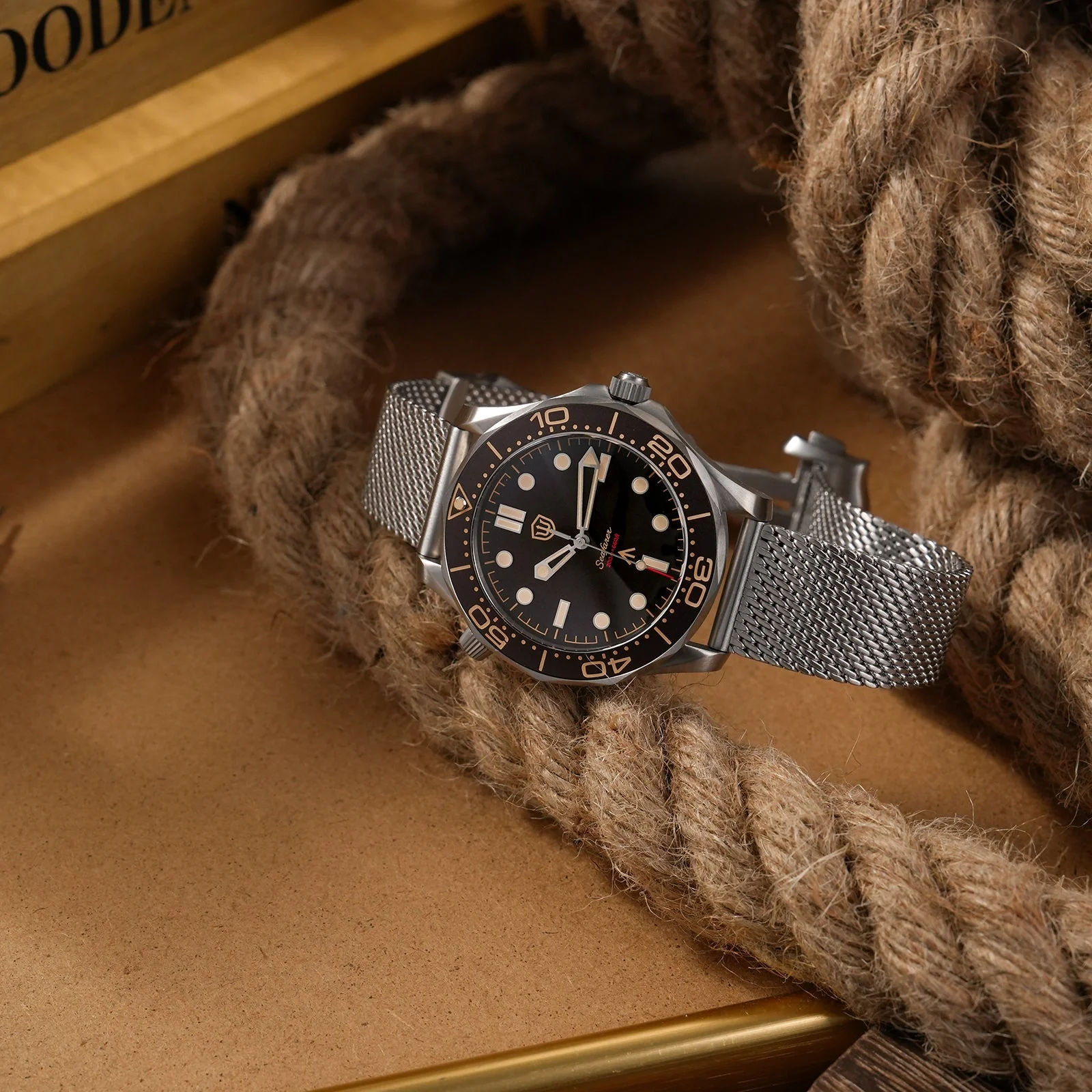 Seafarer WD007Q VH31 Titanium NTTD Dive Watch - Image 14