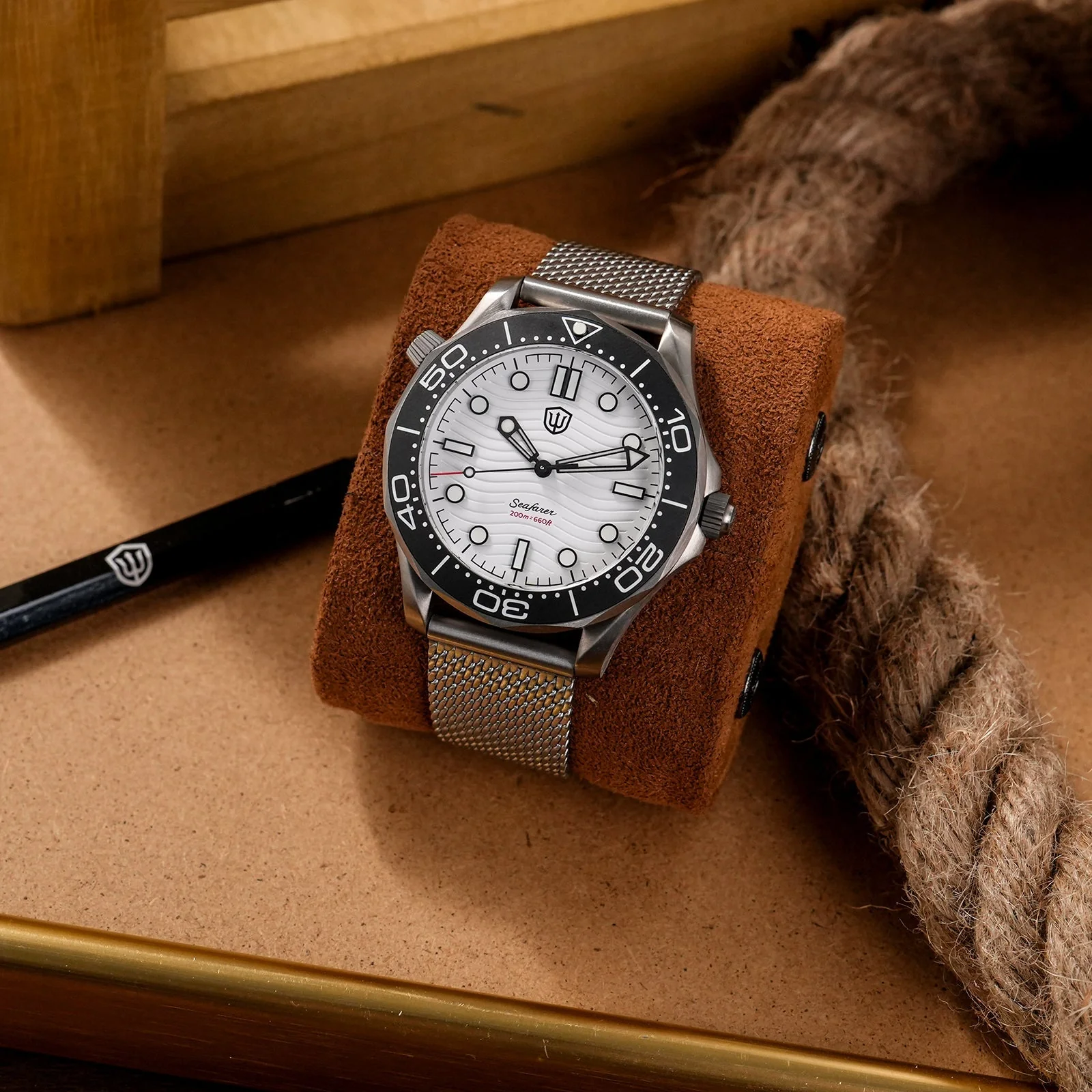 Seafarer WD007Q VH31 Titanium NTTD Dive Watch - Image 19