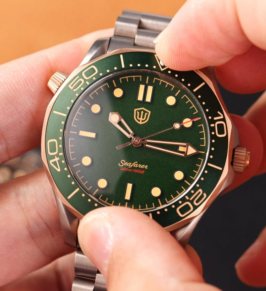 Seafarer WD007Q VH31 Titanium NTTD Dive Watch - Image 24