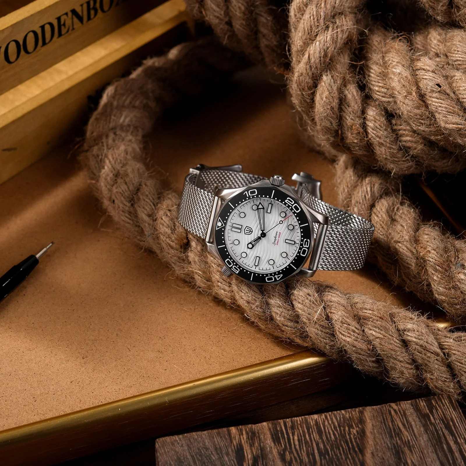 Seafarer WD007Q VH31 Titanium NTTD Dive Watch - Image 25