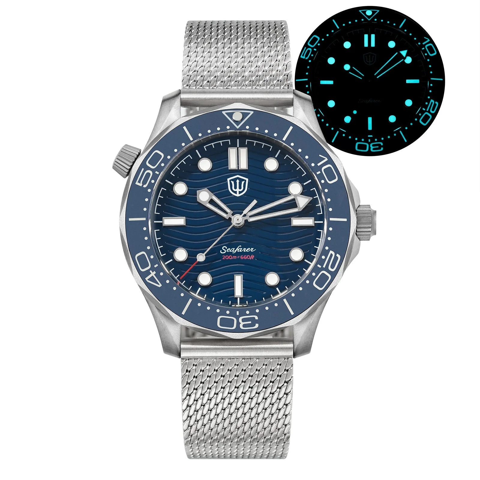 Seafarer WD007Q VH31 Titanium NTTD Dive Watch - Image 3