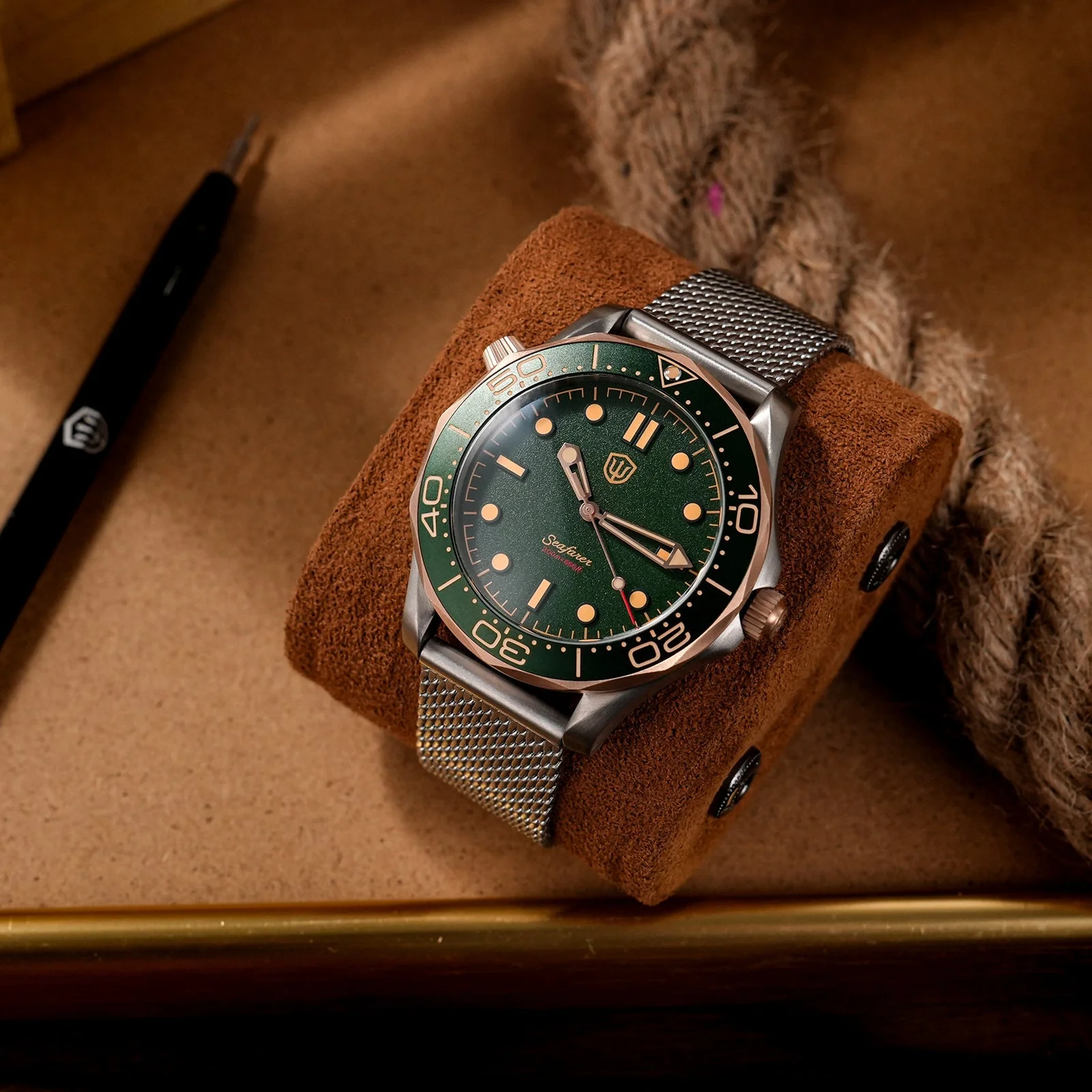Seafarer WD007Q VH31 Titanium NTTD Dive Watch - Image 41