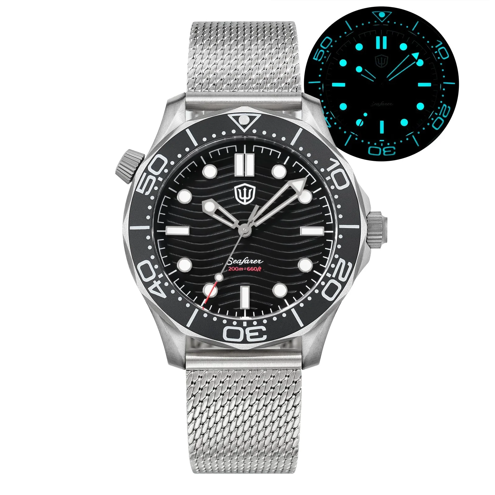 Seafarer WD007Q VH31 Titanium NTTD Dive Watch - Image 5