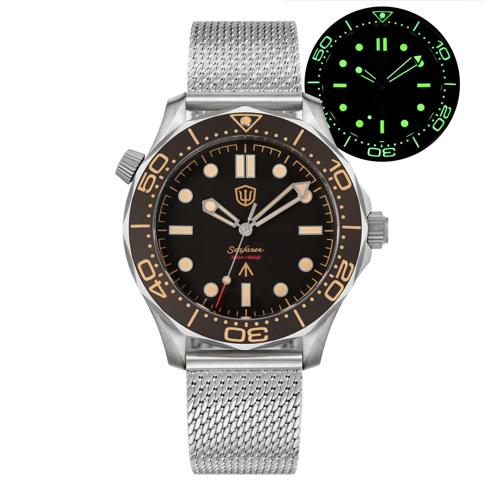Seafarer WD007Q VH31 Titanium NTTD Dive Watch - Image 6