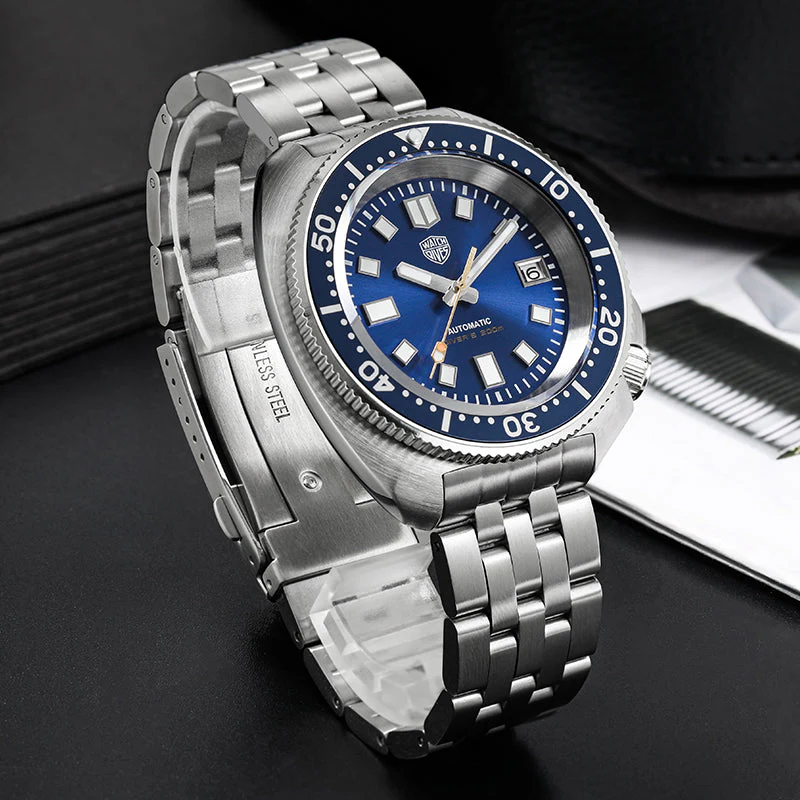 Watchdives Stainless Steel Bracelet for WD6105 Captain Willard Watch - Image 4