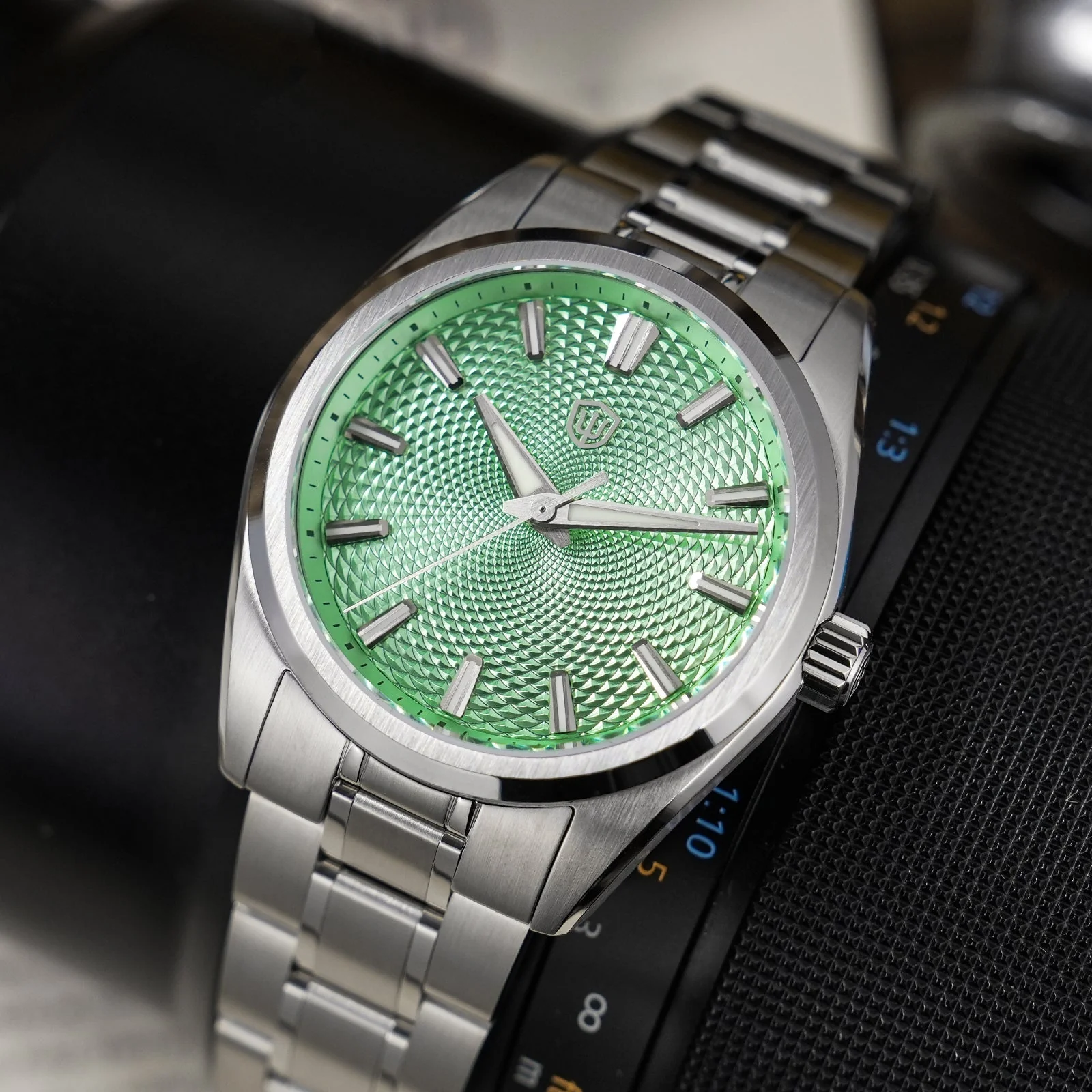 Watchdives WD0003G Guilloche Dial VH31 Men Watch - Image 10