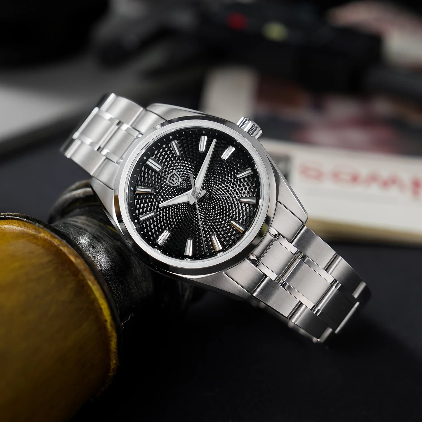 Watchdives WD0003G Guilloche Dial VH31 Men Watch - Image 12