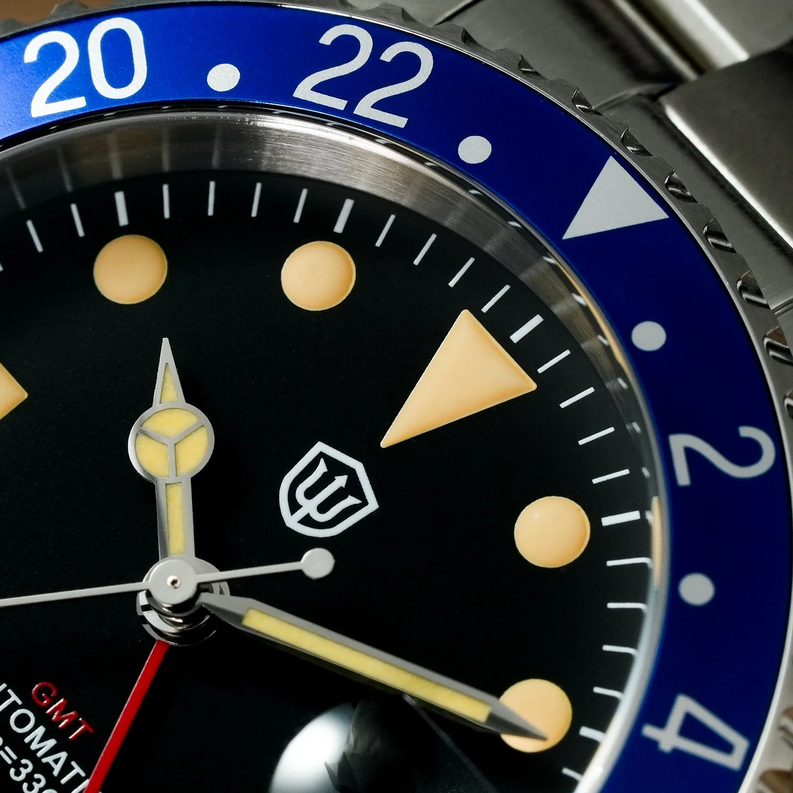 Watchdives WD0014 Aluminum Bezel Vintage NH34 GMT Watch - Image 18