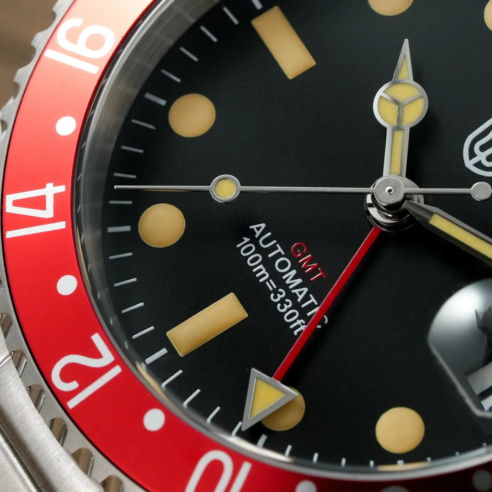 Watchdives WD0014 Aluminum Bezel Vintage NH34 GMT Watch - Image 20