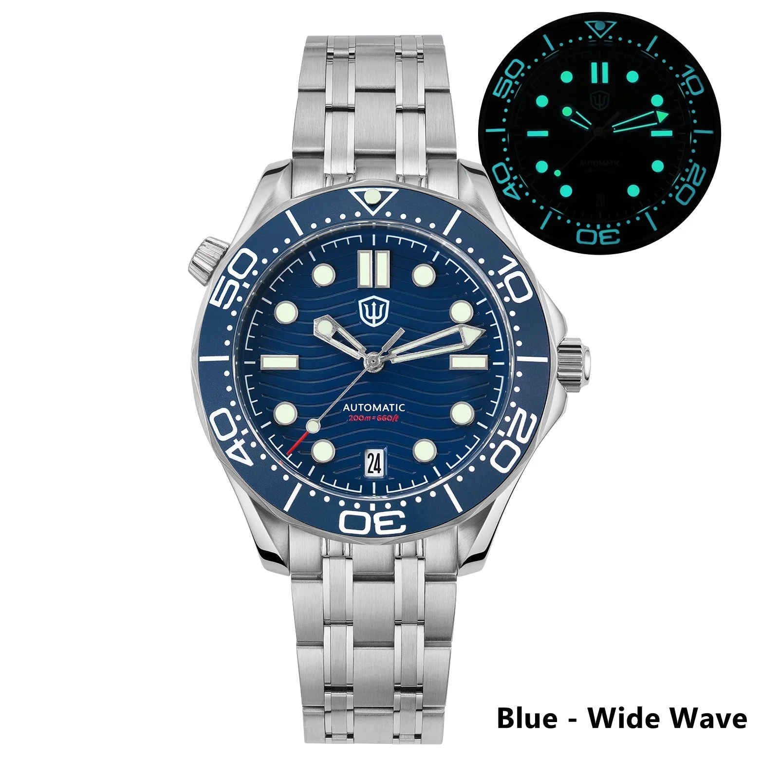 Watchdives WD007ST 39mm NTTD Dive Watch - Image 3