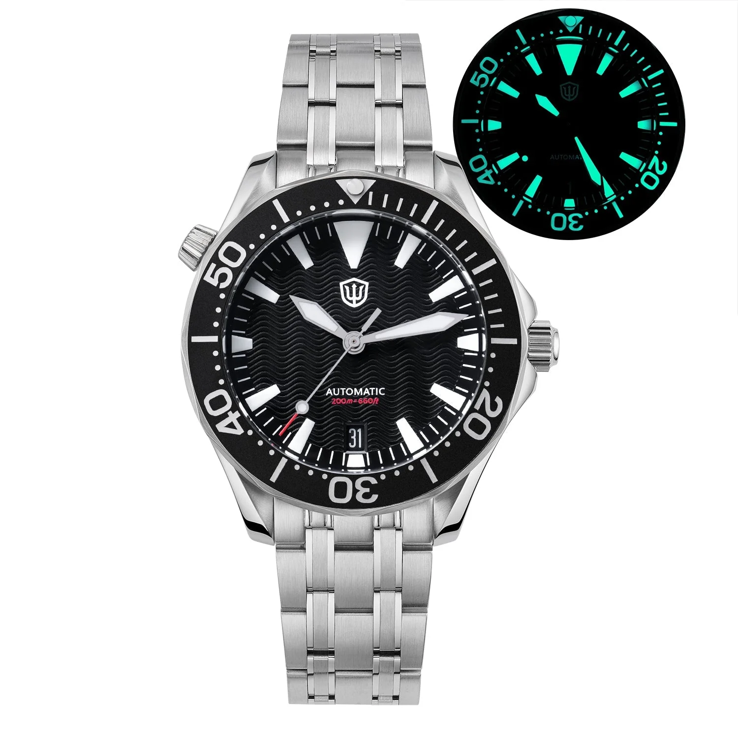 Watchdives WD007ST 39mm NTTD Dive Watch - Image 5
