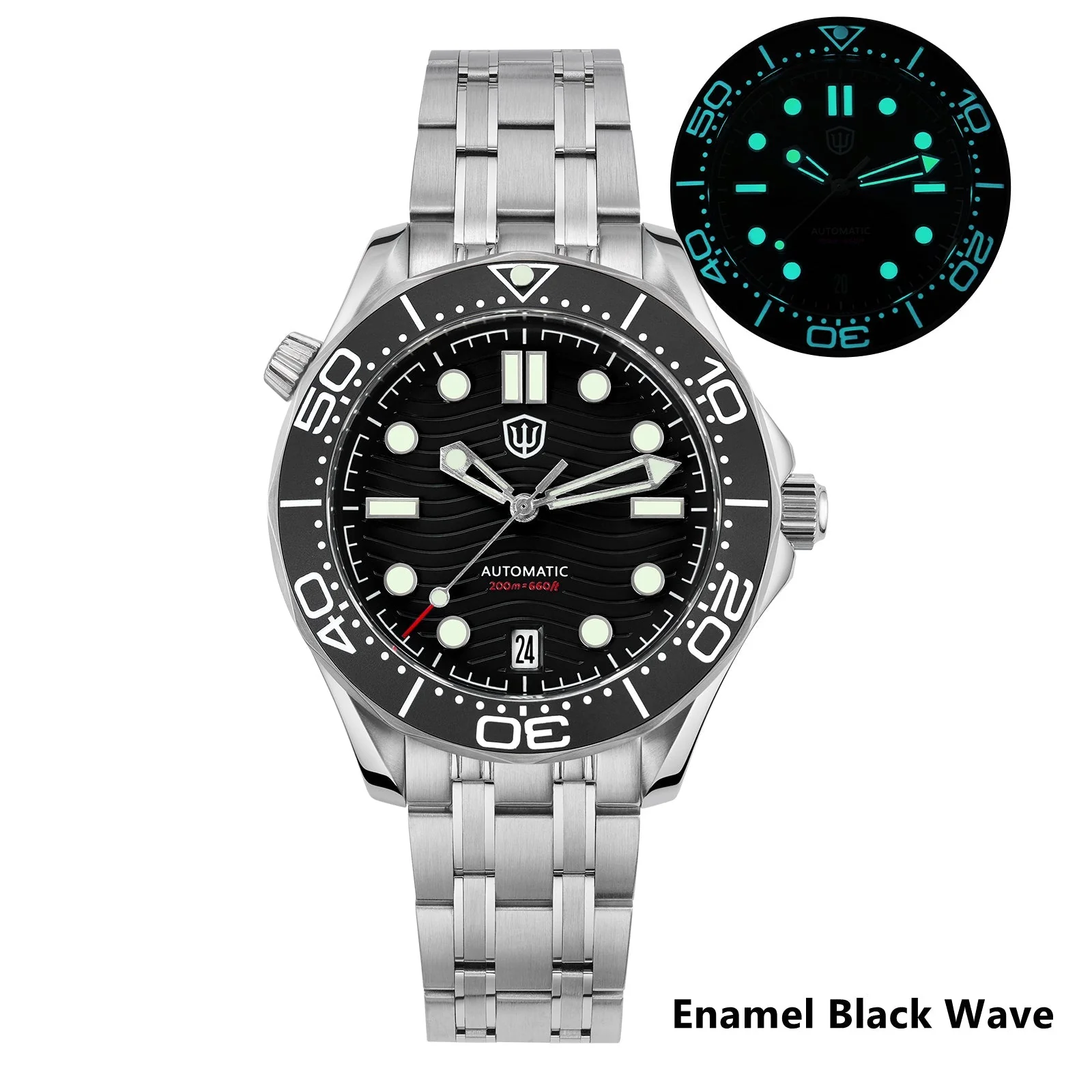 Watchdives WD007ST 39mm NTTD Dive Watch - Image 6