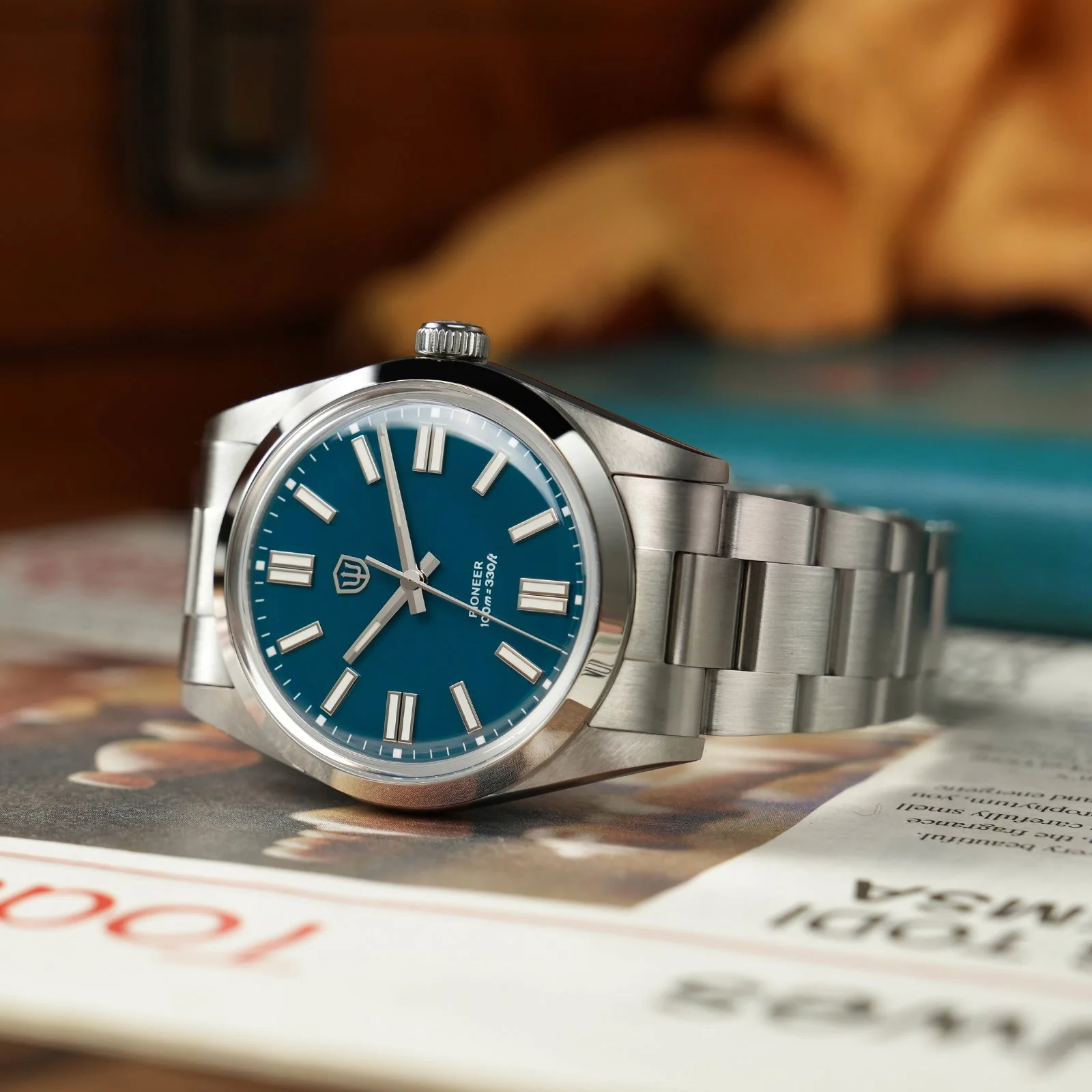 Watchdives WD1016B 37mm Pioneer VH31 Men Watch - Image 13