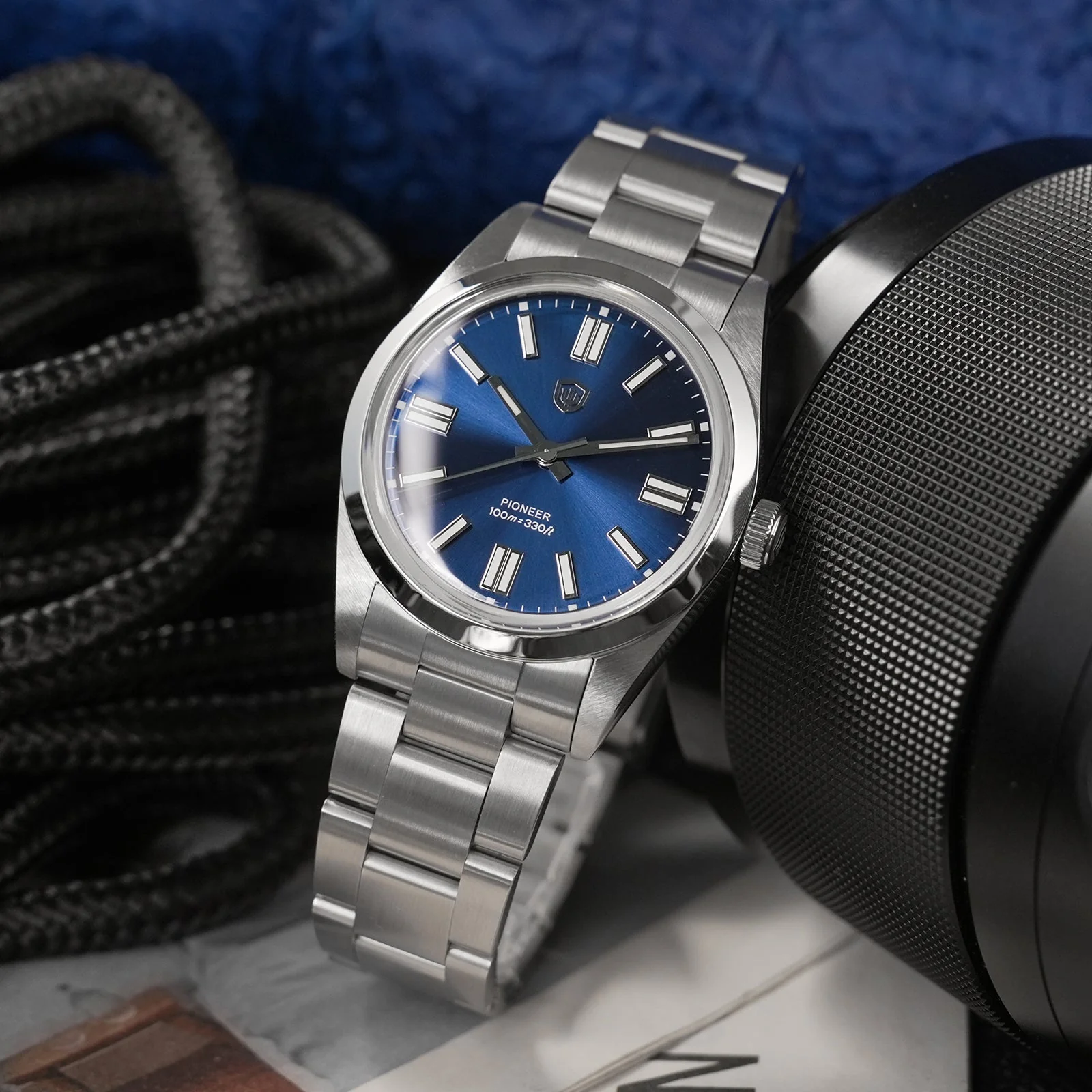 Watchdives WD1016B 37mm Pioneer VH31 Men Watch - Image 25
