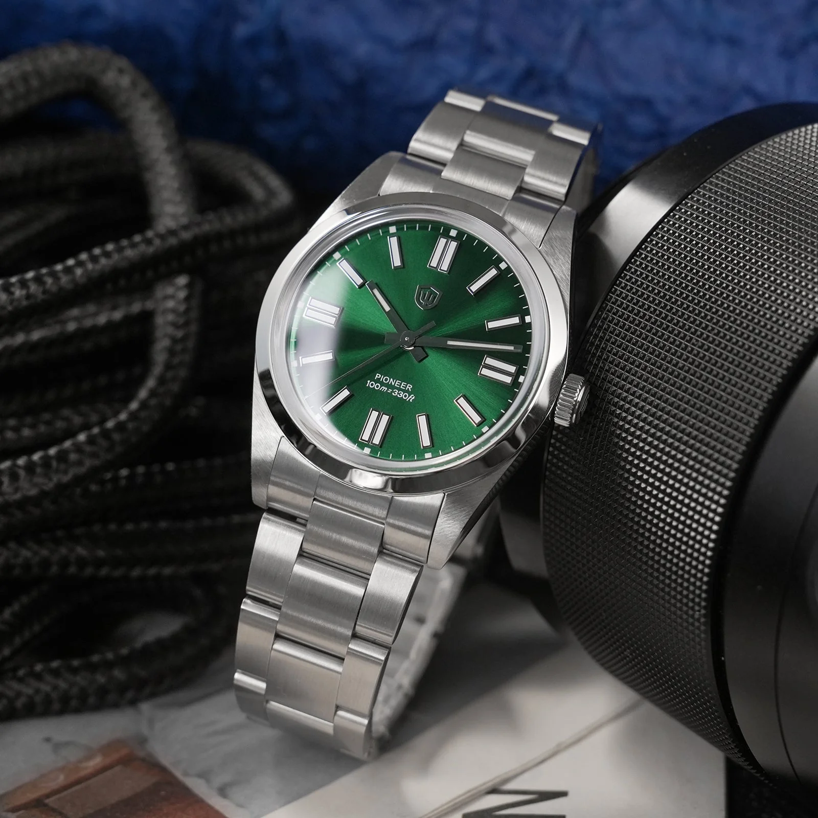Watchdives WD1016B 37mm Pioneer VH31 Men Watch - Image 30