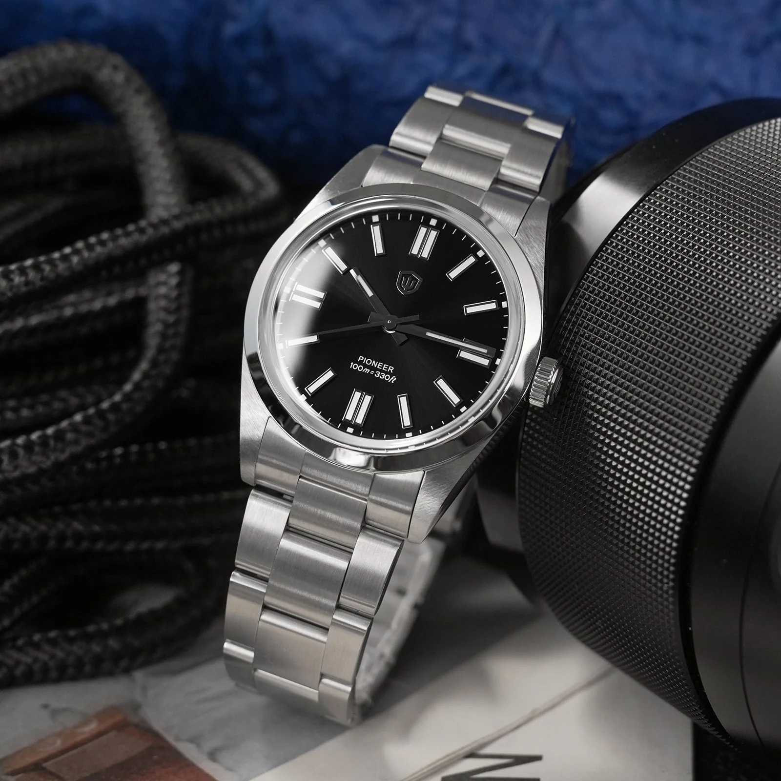 Watchdives WD1016B 37mm Pioneer VH31 Men Watch - Image 34