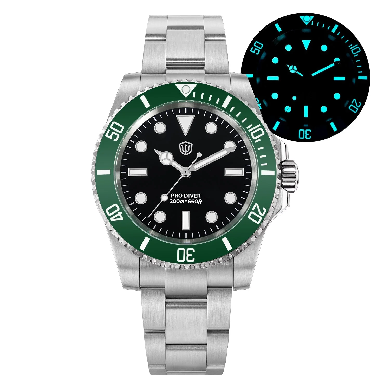 Watchdives WD1680Q VH31 Sub Diver Watch V2 - Image 2