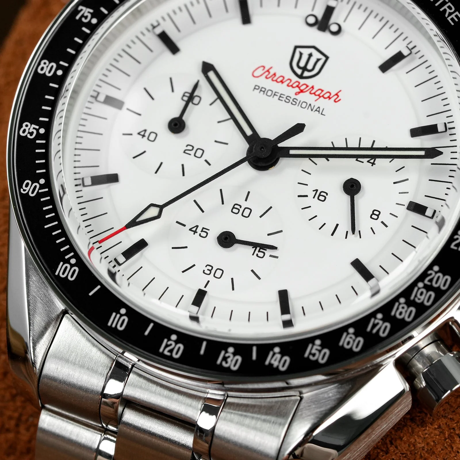 Watchdives 40mm WD1860 VK63 Chronograph Watch - Image 12