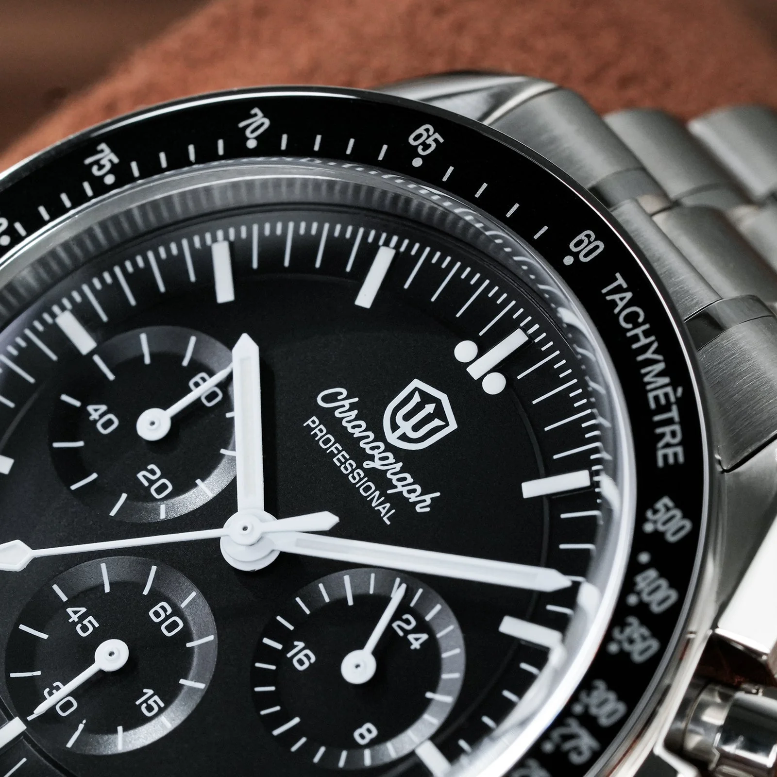 Watchdives 40mm WD1860 VK63 Chronograph Watch - Image 7