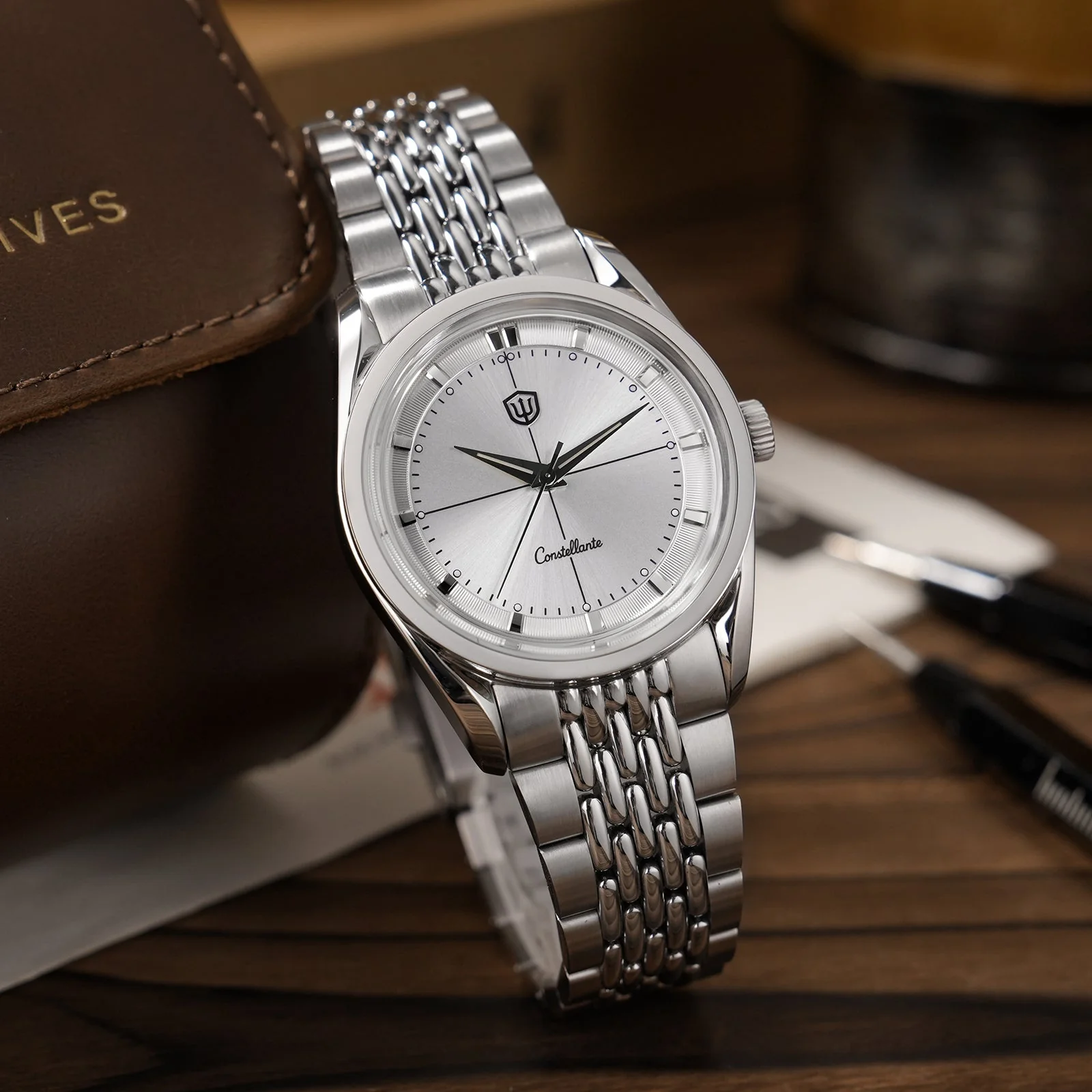 Watchdives WD1954 Arctic Classic 36mm VH31 Watch - Image 23
