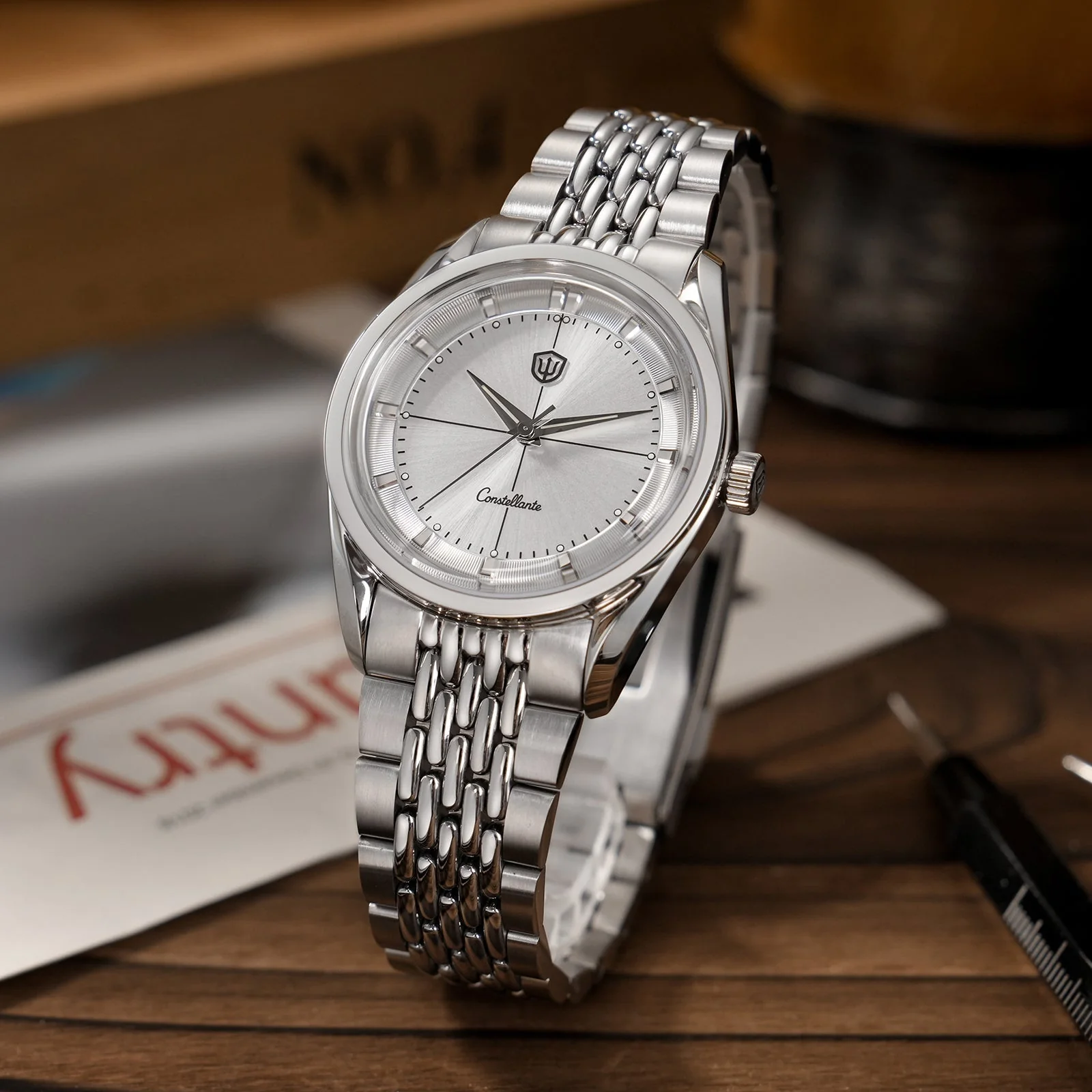 Watchdives WD1954 Arctic Classic 36mm VH31 Watch - Image 25