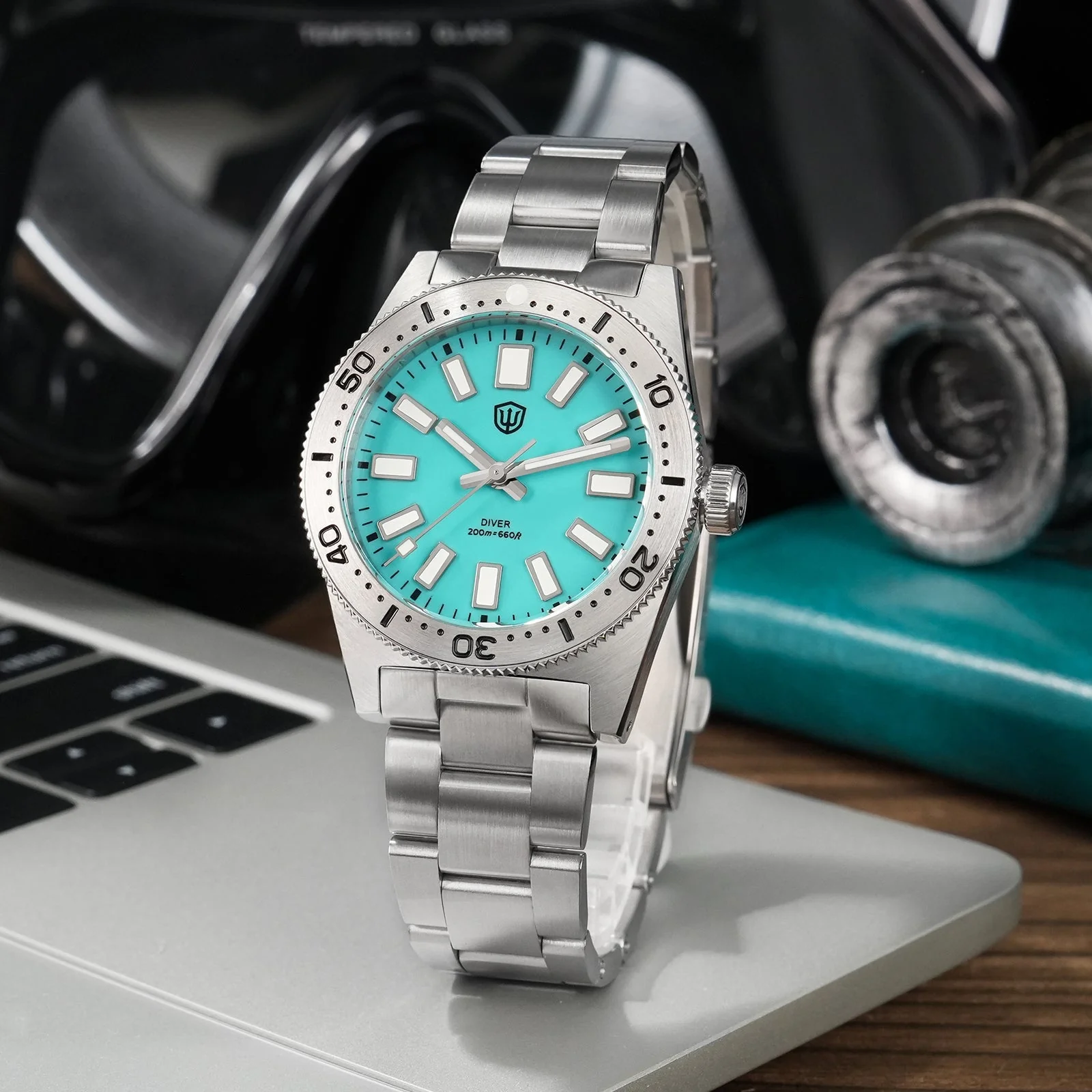 Watchdives WD1965 38mm VH31 62MAS Dive Watch V2 - Image 9