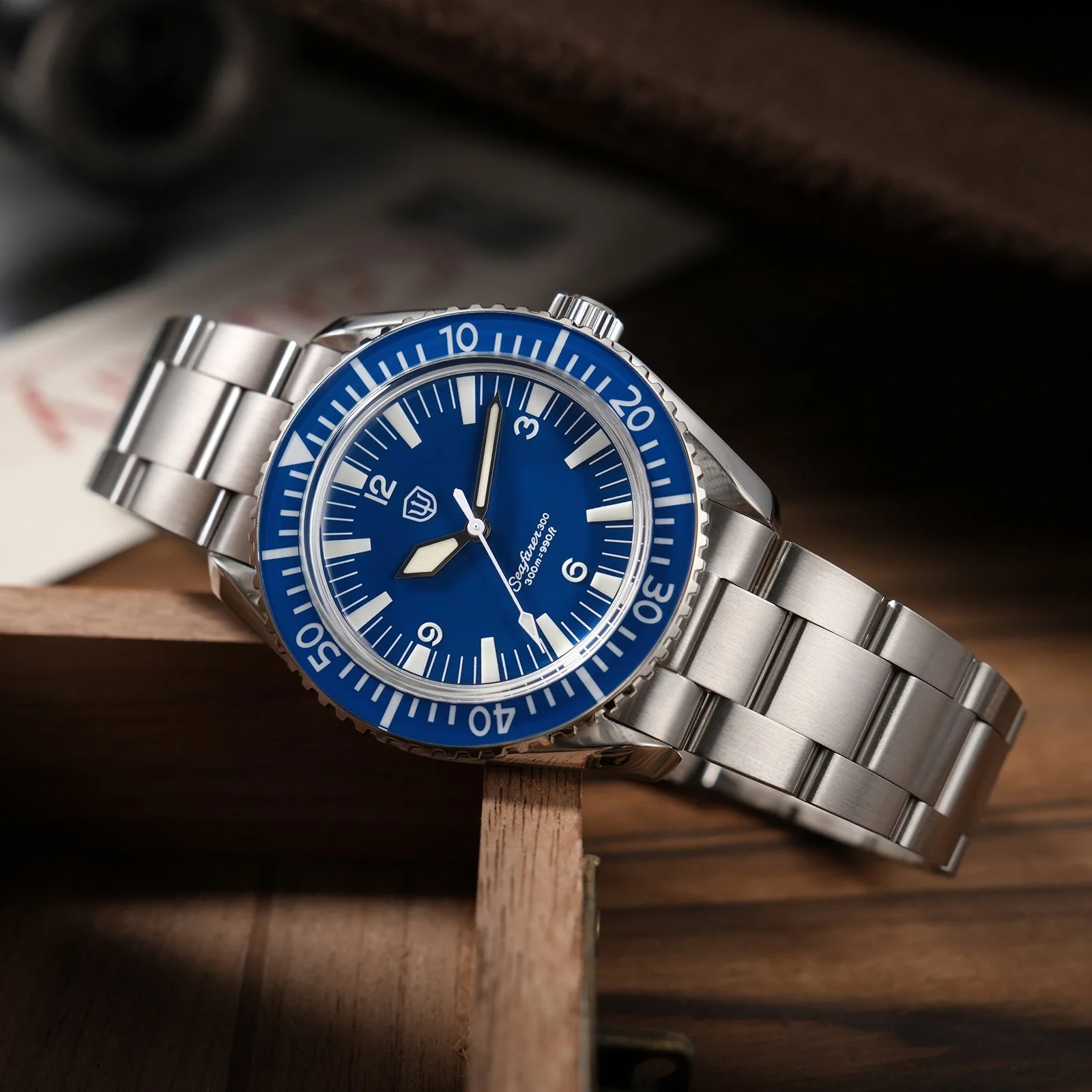 Seafarer WD1967Q 39mm VH31 Diver Watch - Image 13