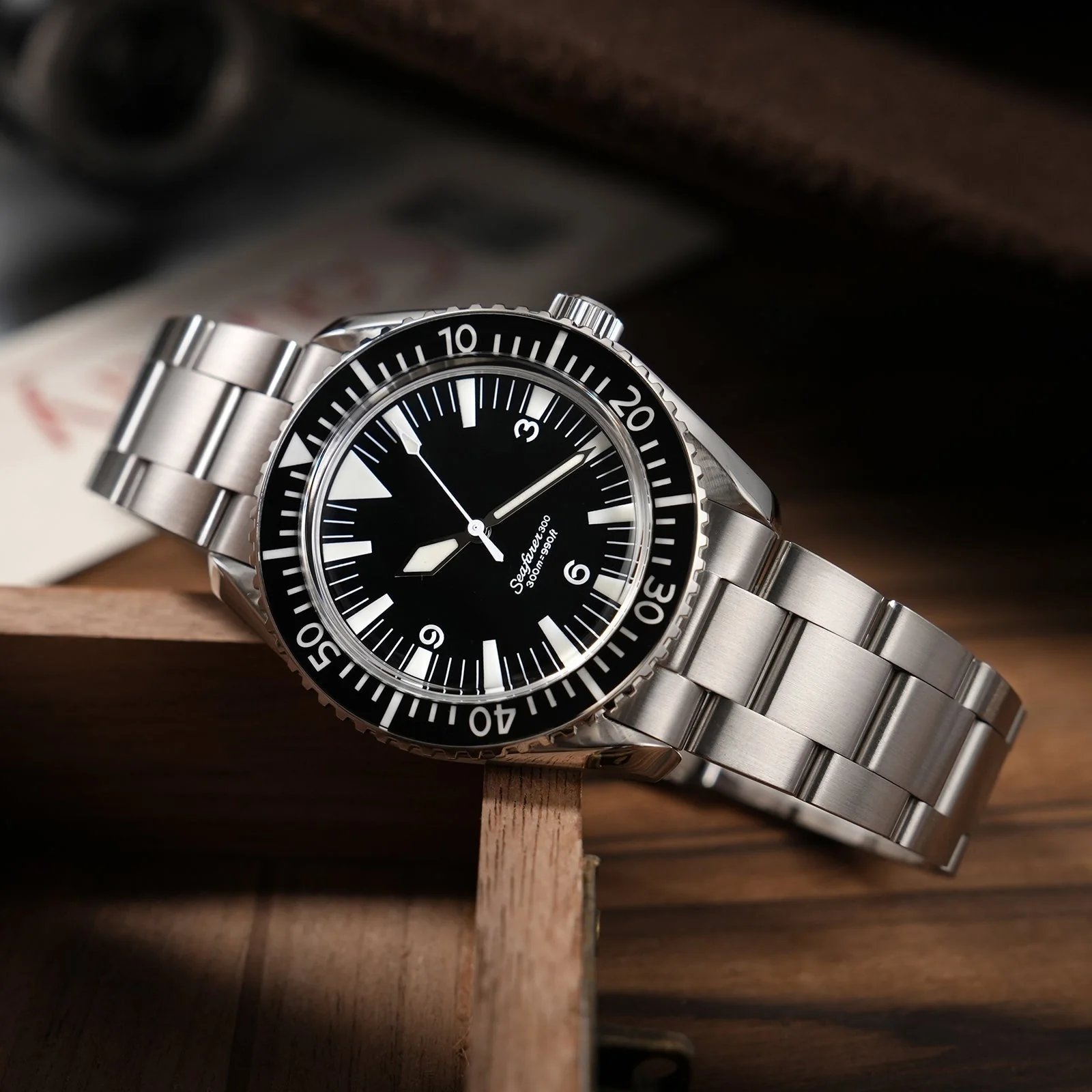 Seafarer WD1967Q 39mm VH31 Diver Watch - Image 14