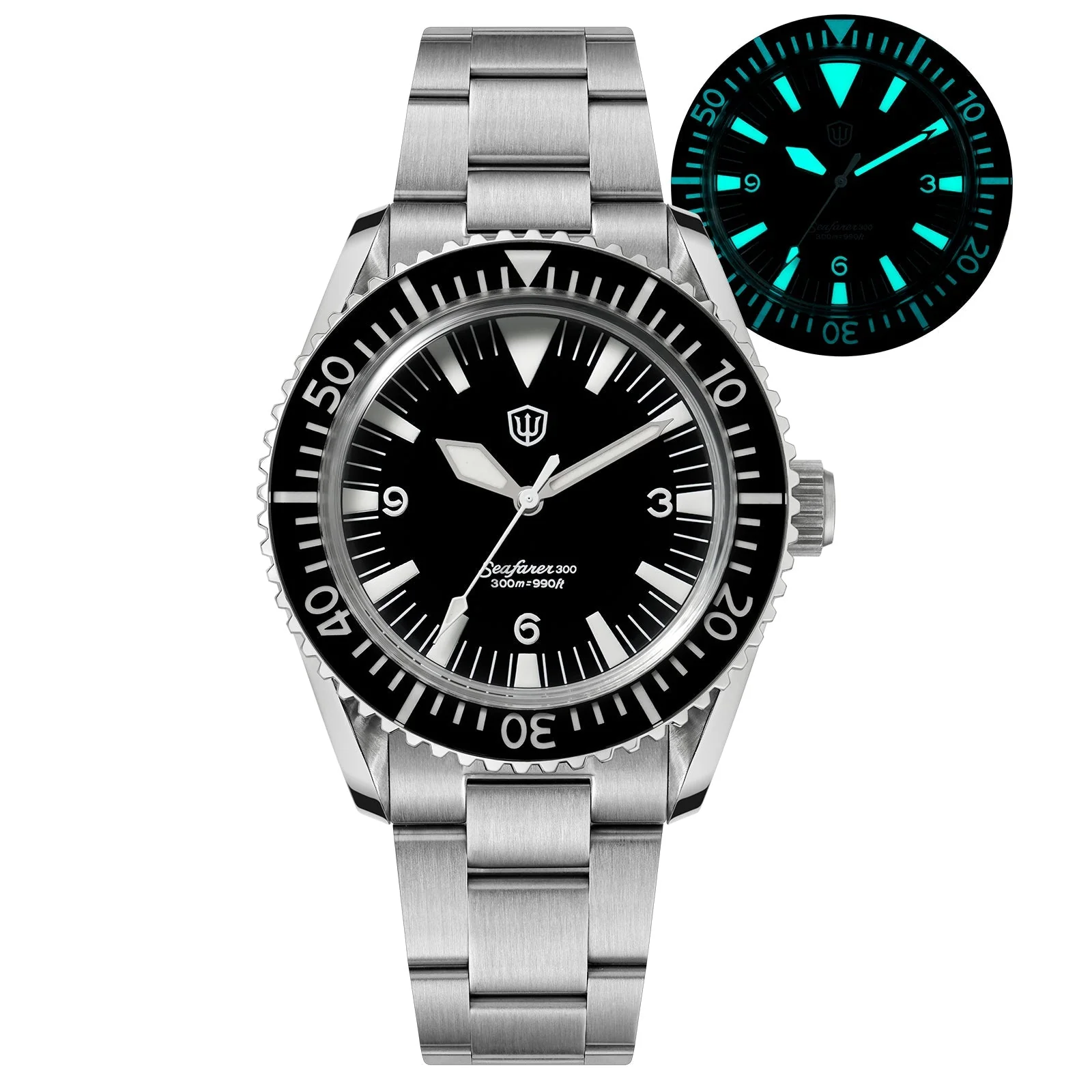 Seafarer WD1967Q 39mm VH31 Diver Watch - Image 3