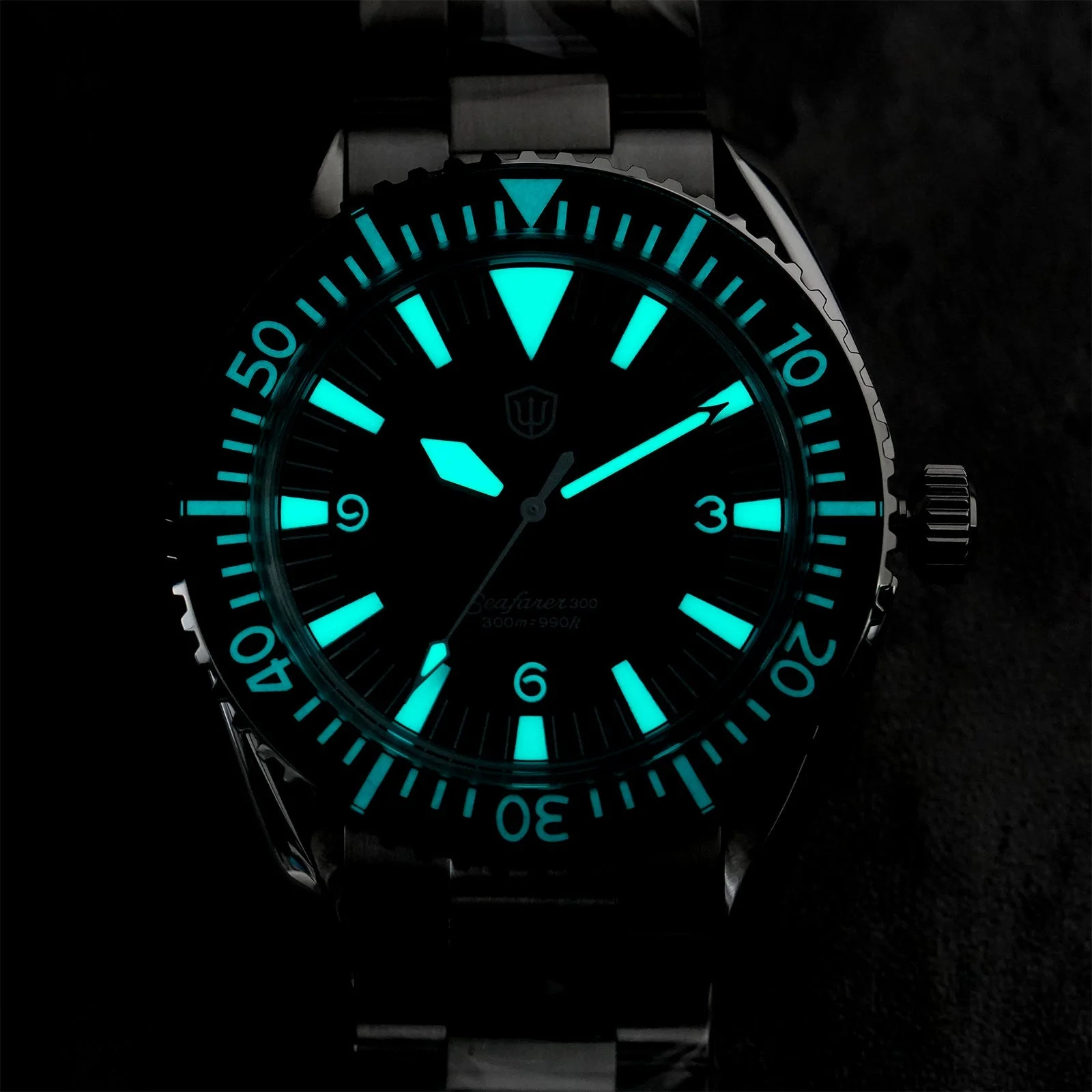 Seafarer WD1967Q 39mm VH31 Diver Watch - Image 5