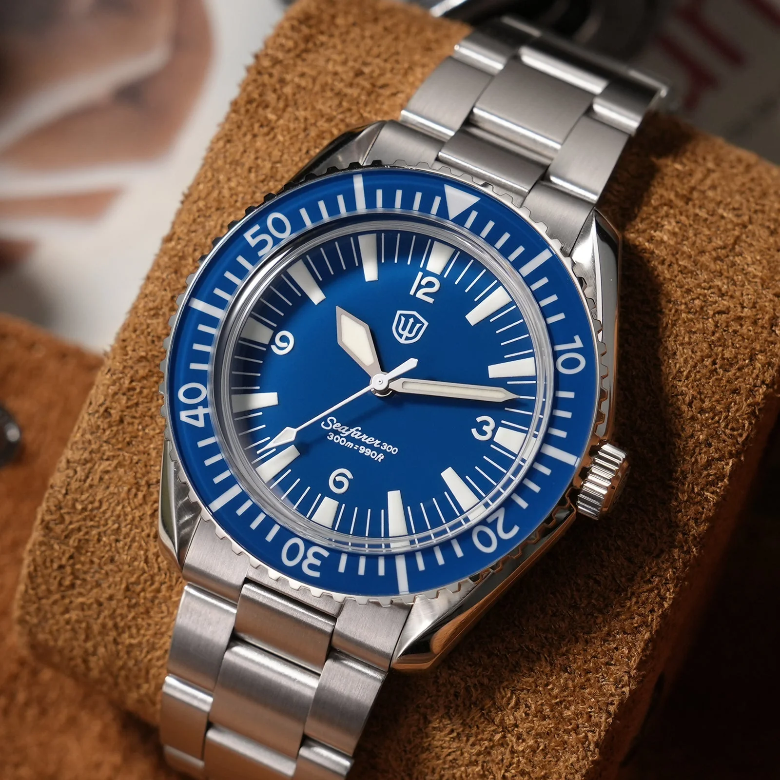 Seafarer WD1967Q 39mm VH31 Diver Watch - Image 7