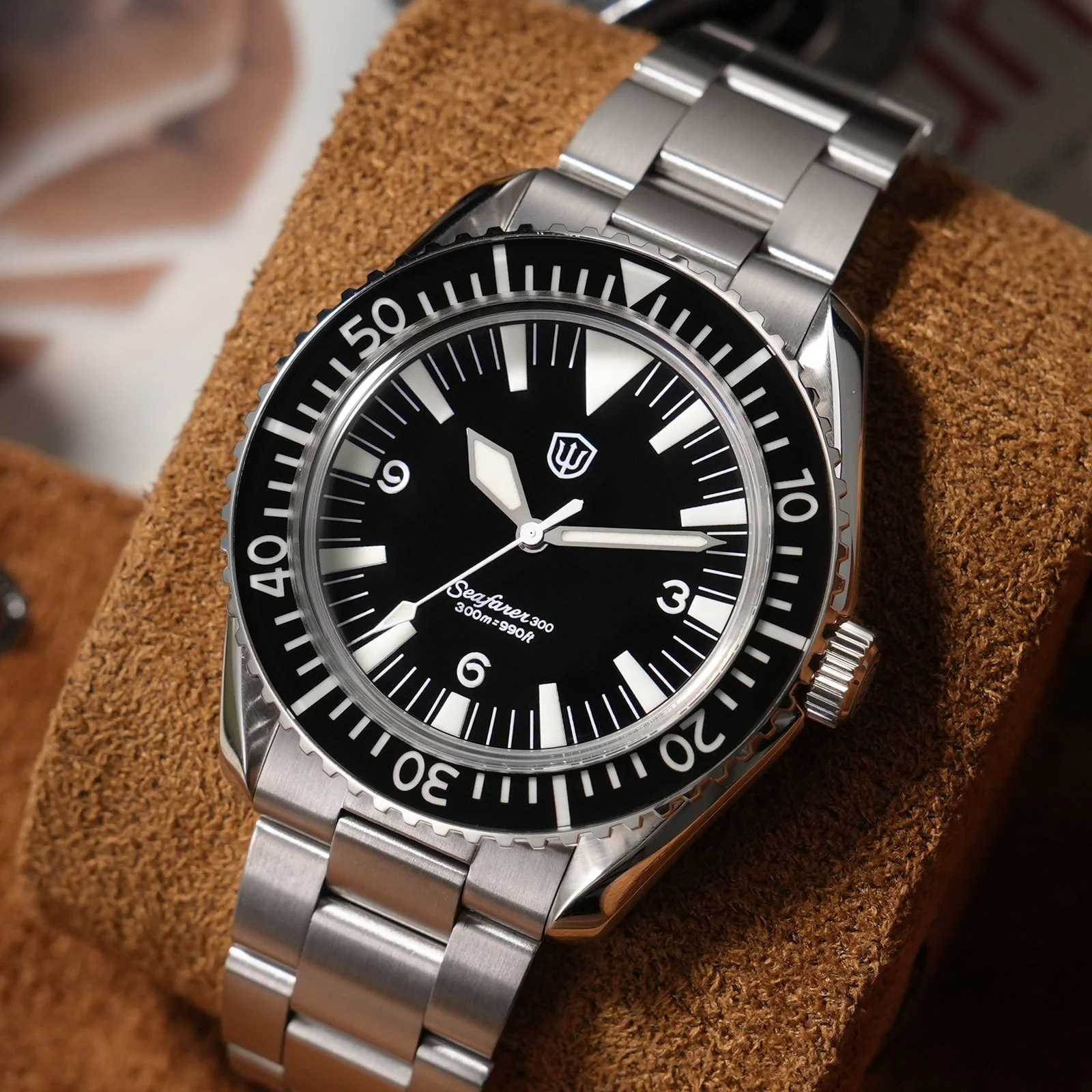 Seafarer WD1967Q 39mm VH31 Diver Watch - Image 8