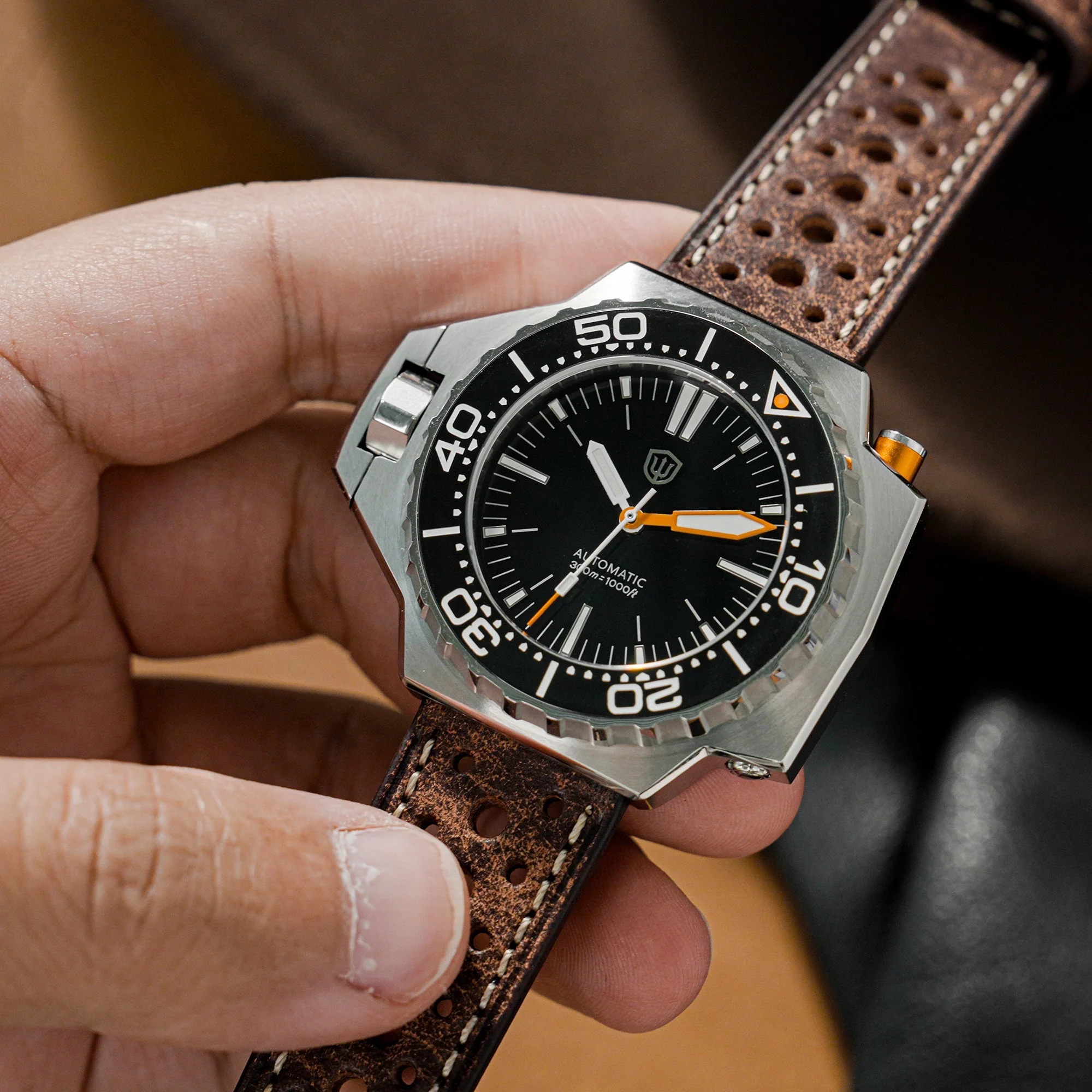 Watchdives WD1968 PT5004/PT5000 Automatic Diver Watch - Image 12