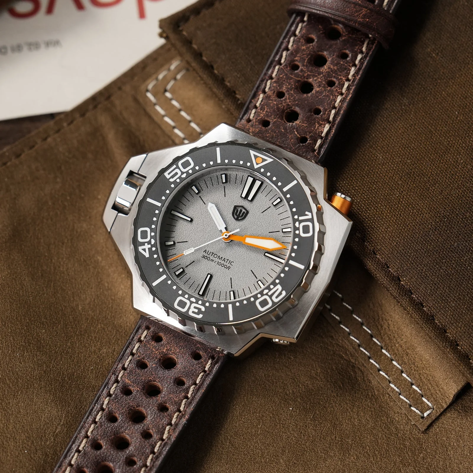 Watchdives WD1968 PT5004/PT5000 Automatic Diver Watch - Image 4