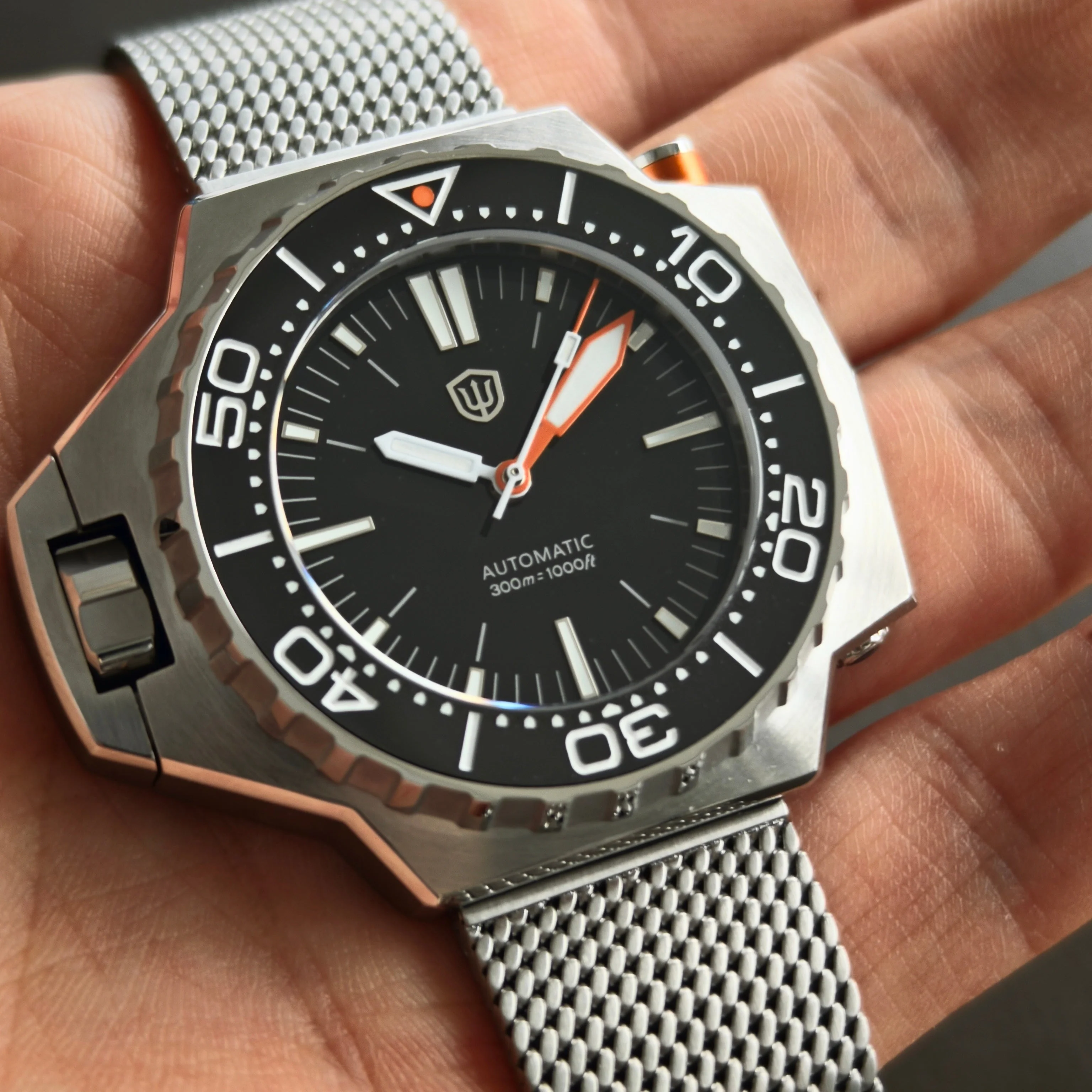 Watchdives WD1968 PT5004/PT5000 Automatic Diver Watch - Image 5