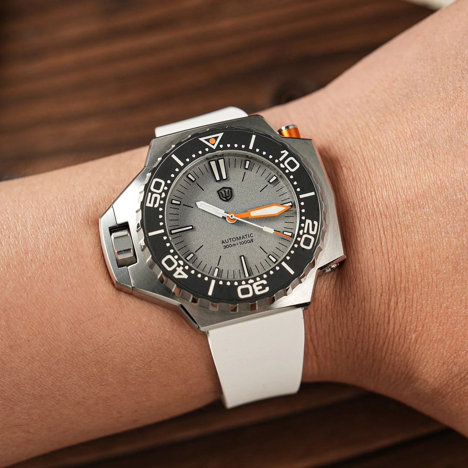 Watchdives WD1968 PT5004/PT5000 Automatic Diver Watch - Image 6