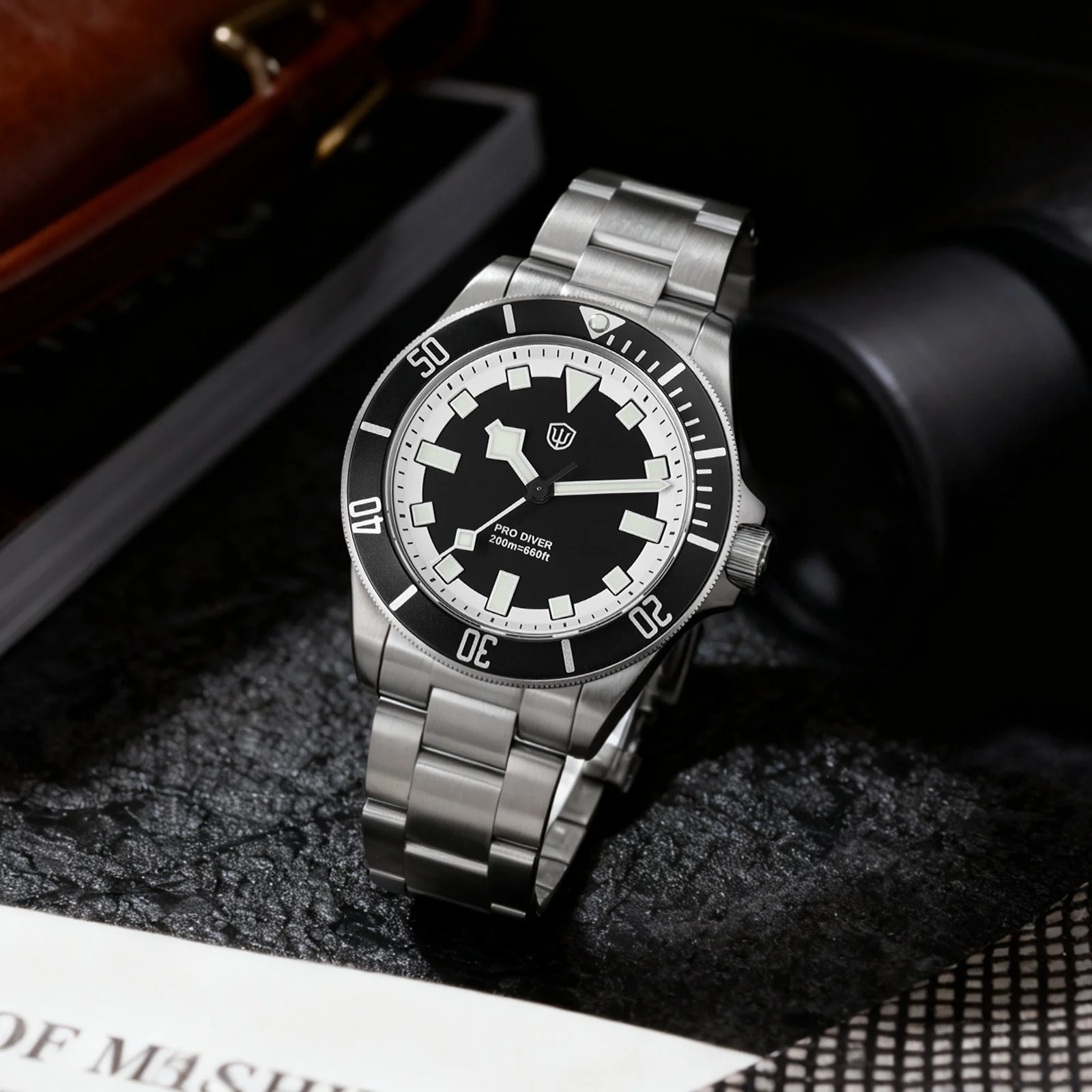 Watchdives WD1969 PRO 38mm VH31 Dive Watch - Image 15