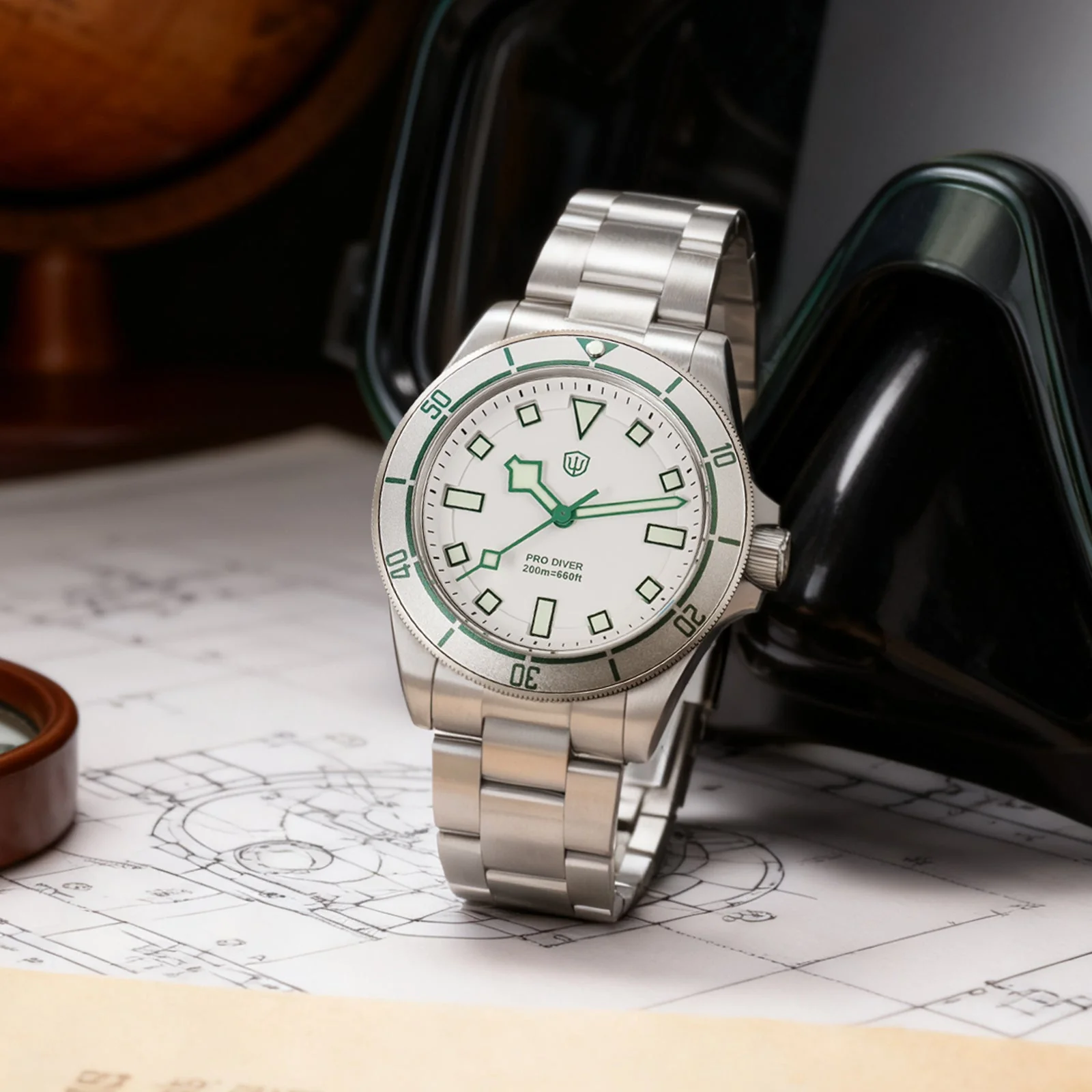 Watchdives WD1969 PRO 38mm VH31 Dive Watch - Image 8