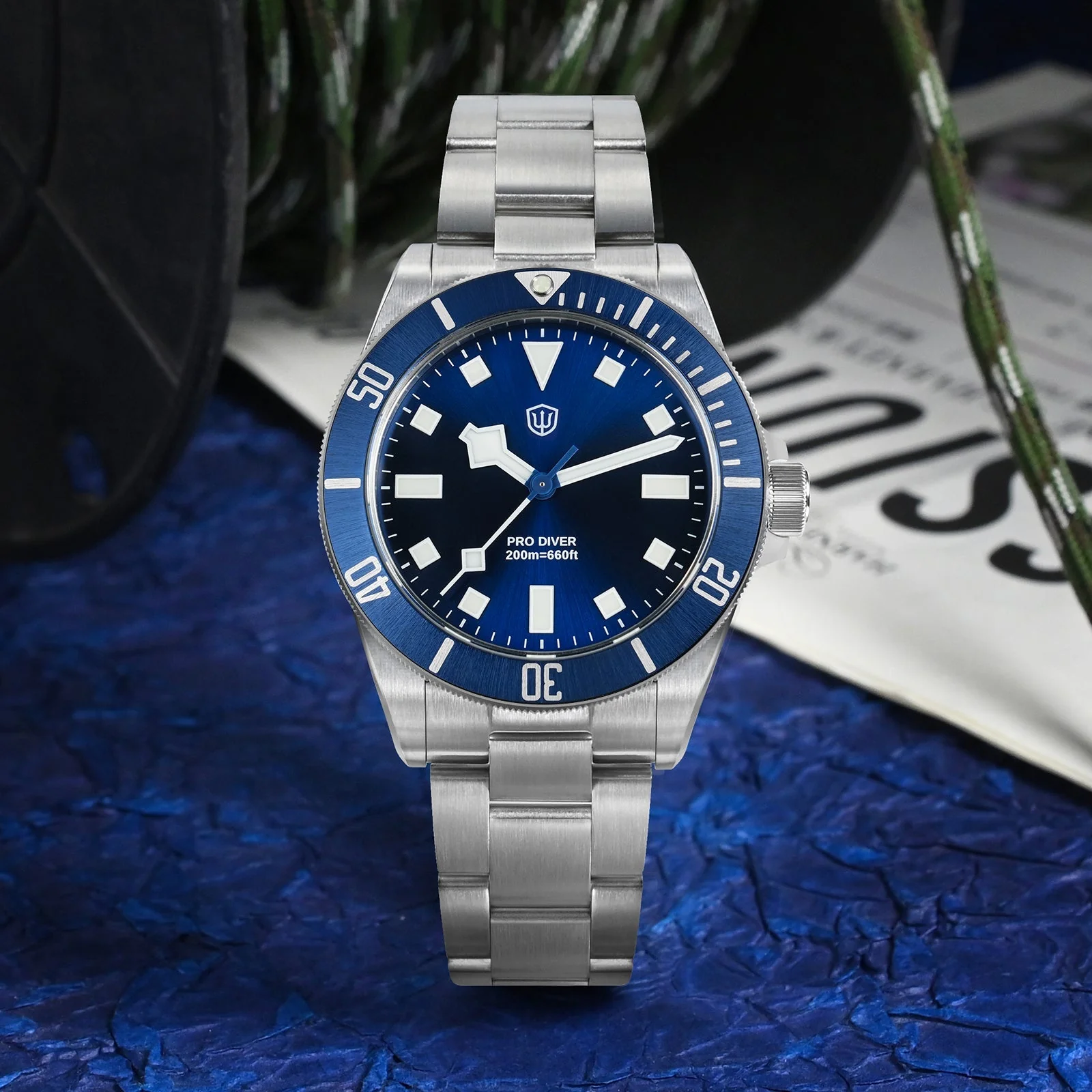 Watchdives WD1969B PRO 38mm VH31 Dive Watch - Image 11