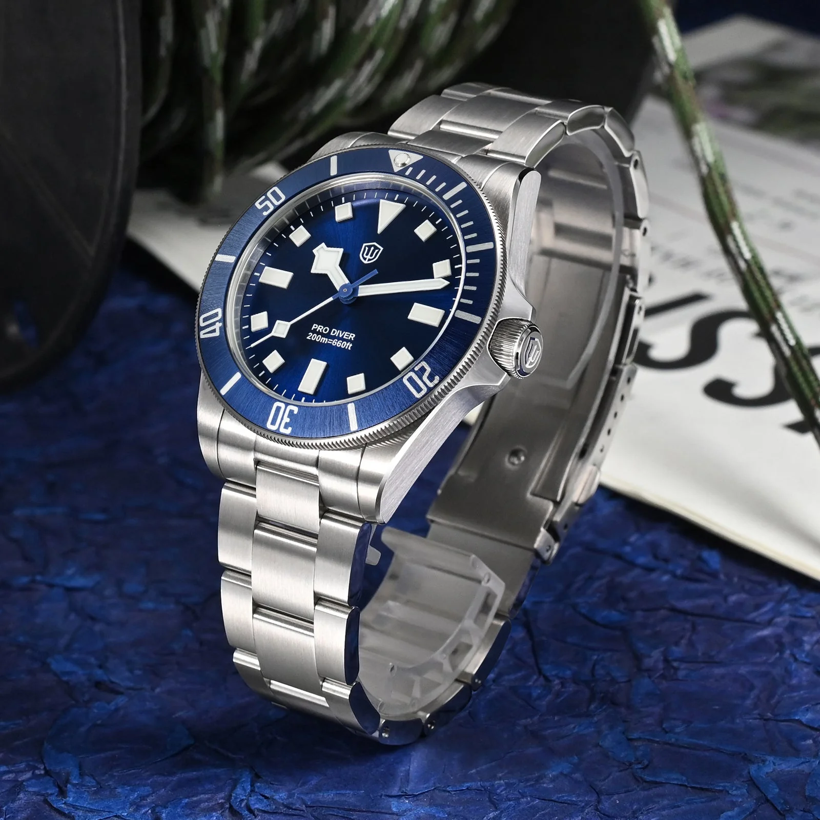 Watchdives WD1969B PRO 38mm VH31 Dive Watch - Image 12