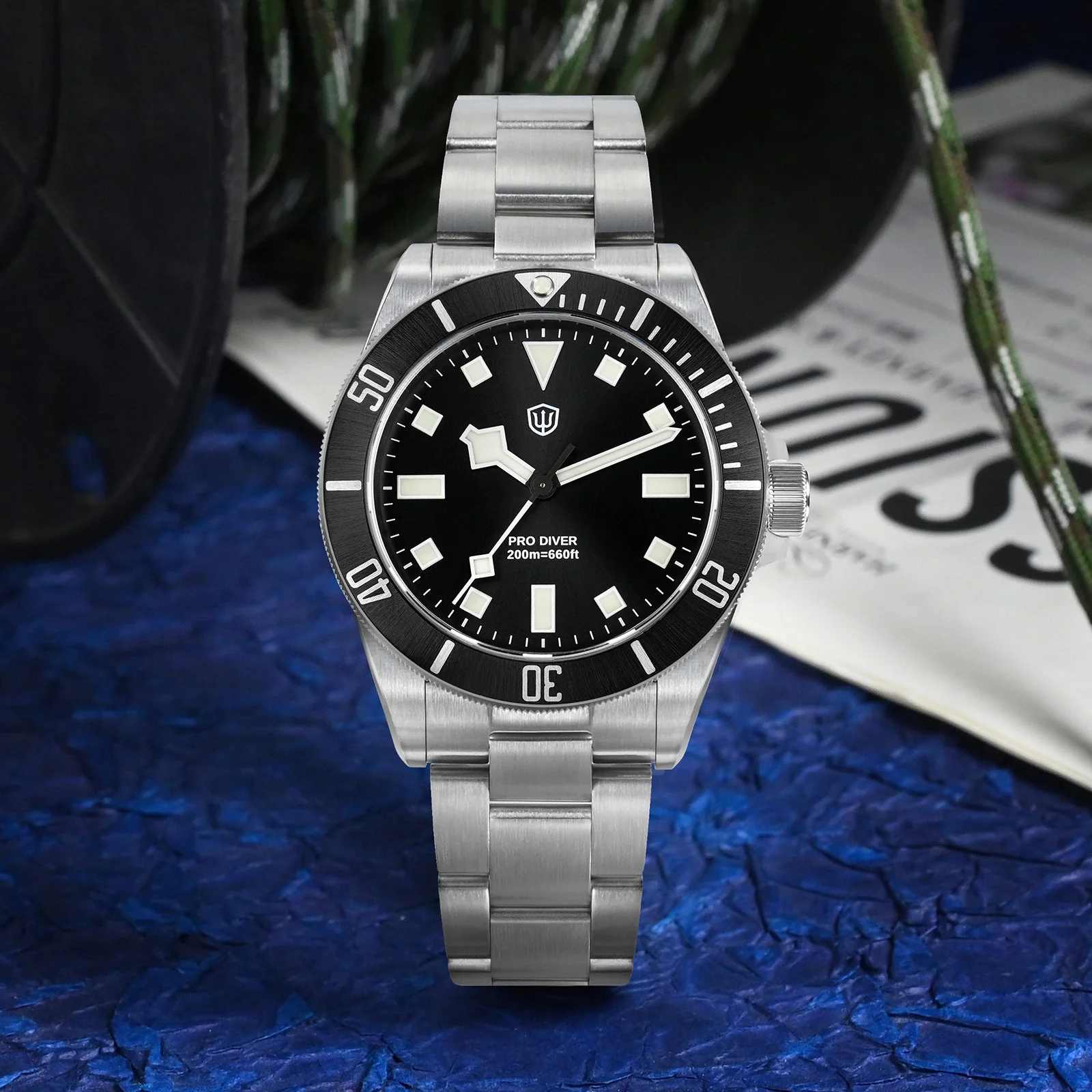 Watchdives WD1969B PRO 38mm VH31 Dive Watch - Image 4