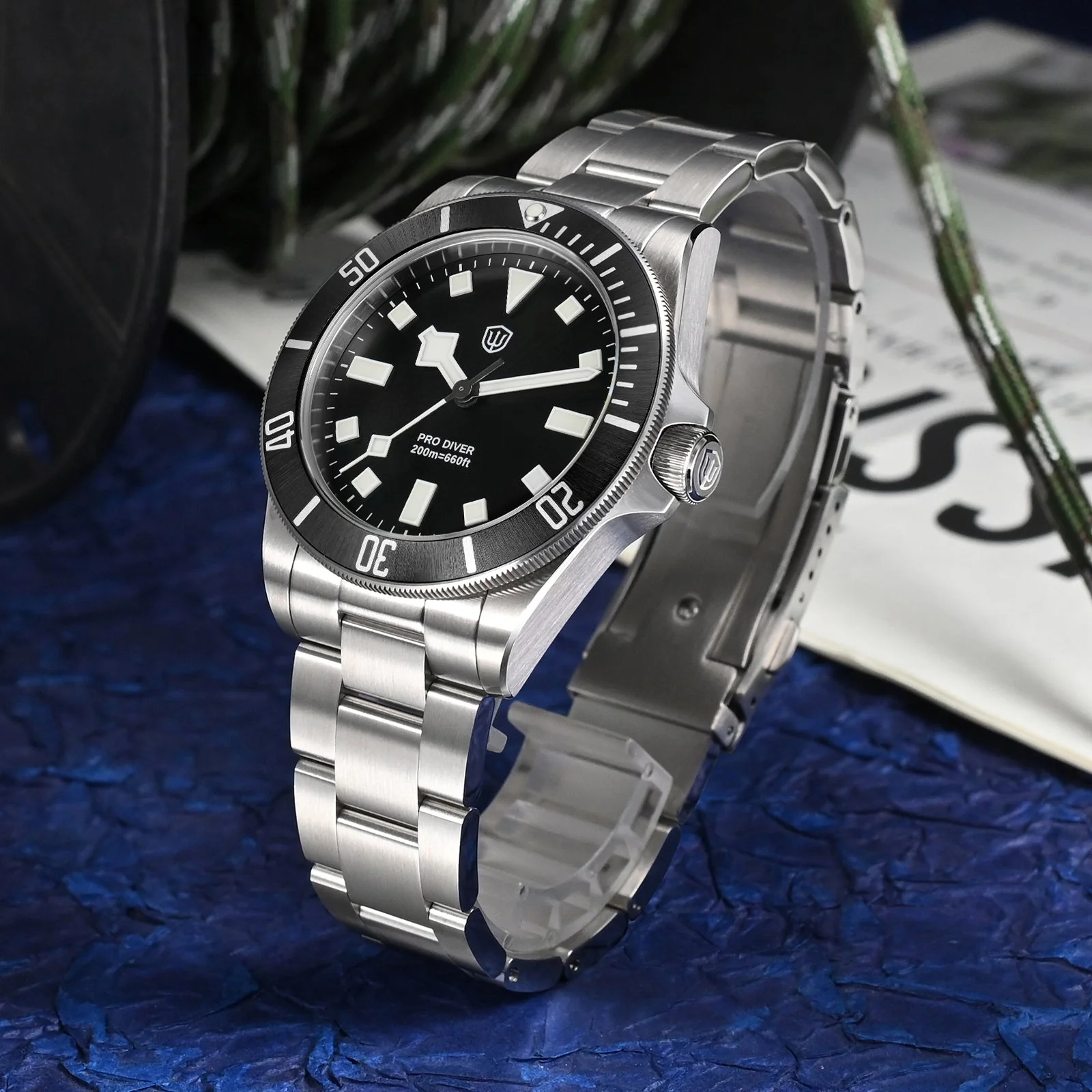 Watchdives WD1969B PRO 38mm VH31 Dive Watch - Image 5