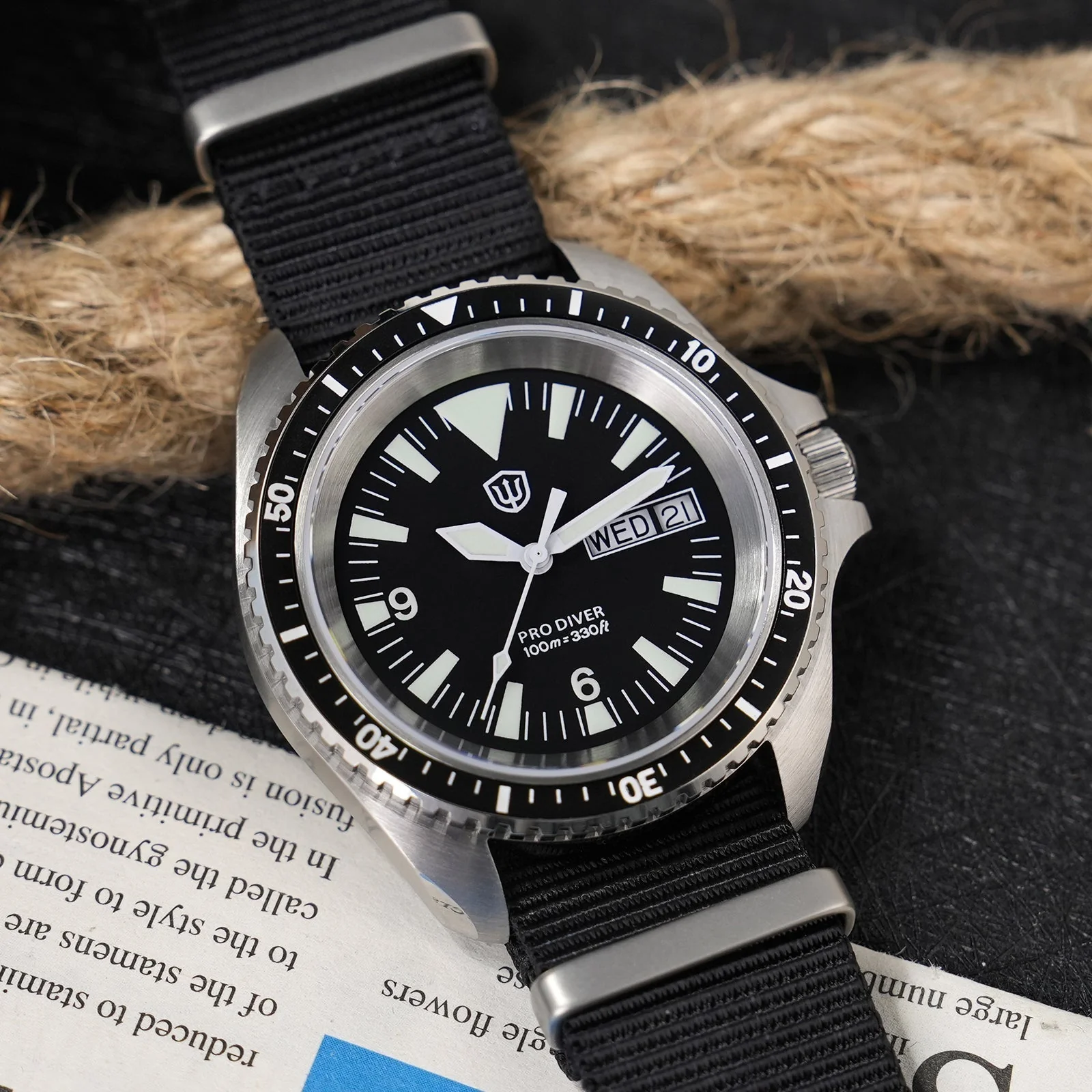 Watchdives WD1980 VH31 Military Diver Watch V3 - Image 10